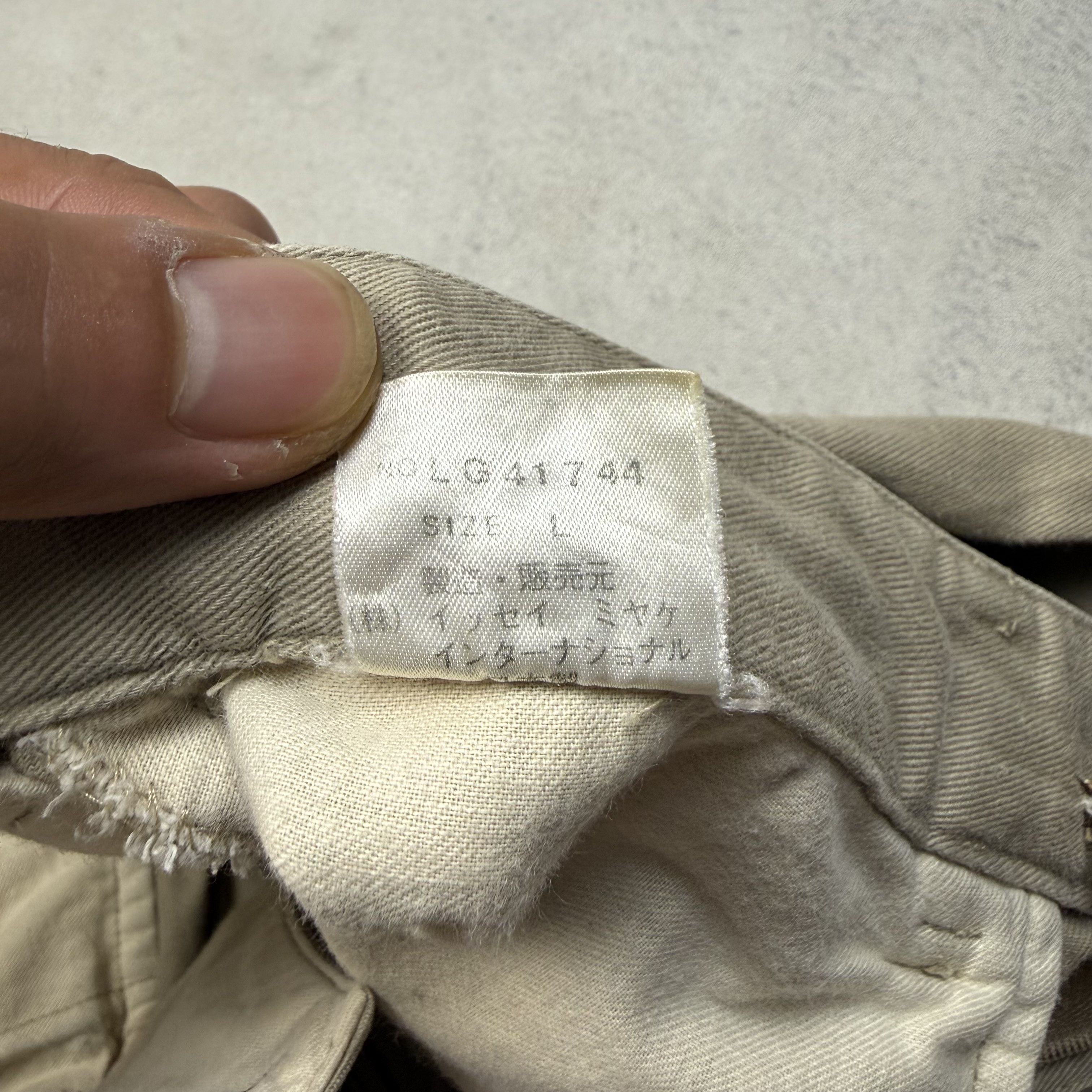 Issey Miyake Vintage Issey Miyake Beige Pants Size US 28 / EU 44 - 8 Thumbnail