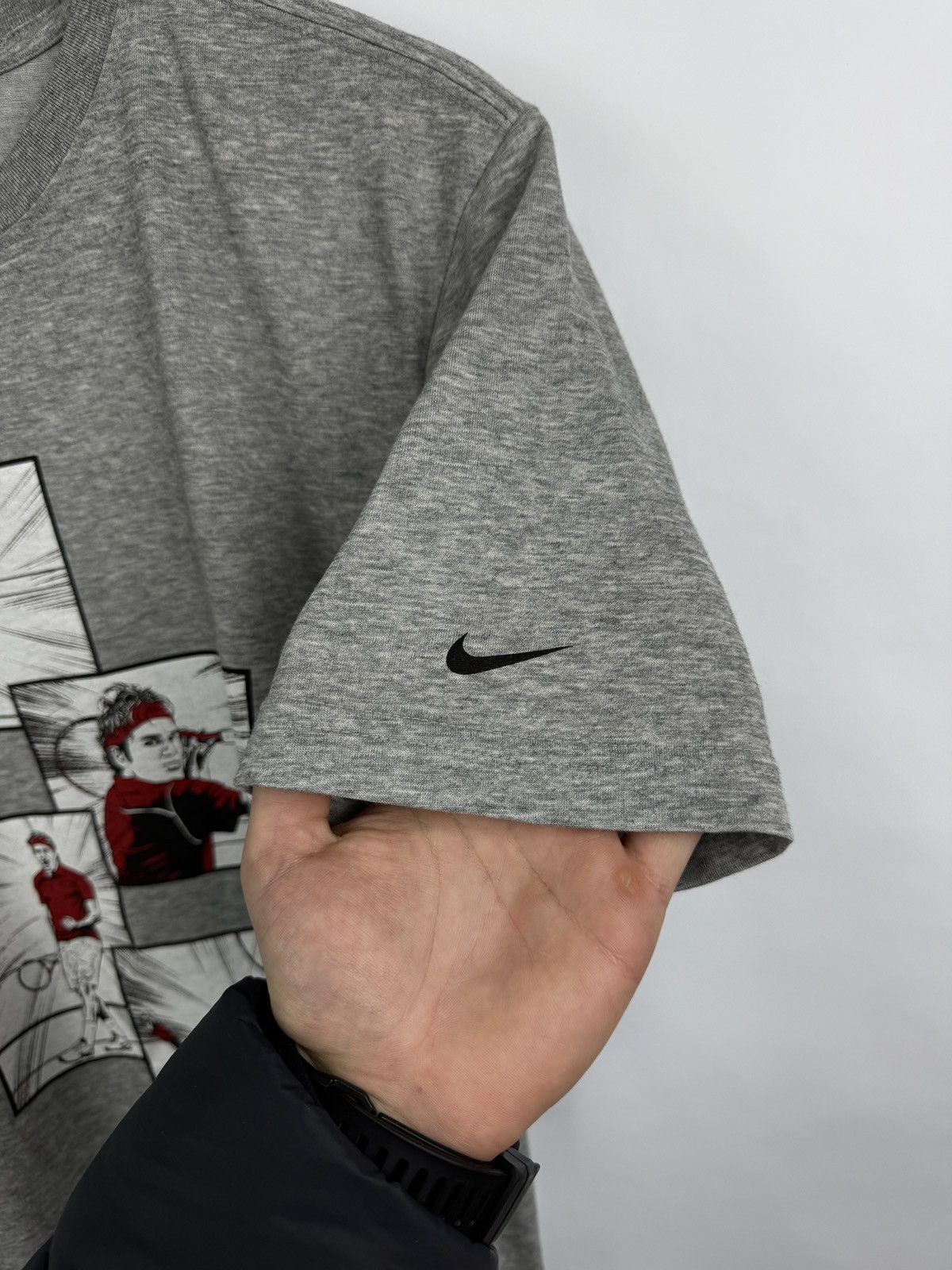 Nike 🎾🇨🇭 Nike Roger Federer RF Tennis Dri-Fit T-Shirt Rare Retro Size US M / EU 48-50 / 2 - 5 Thumbnail
