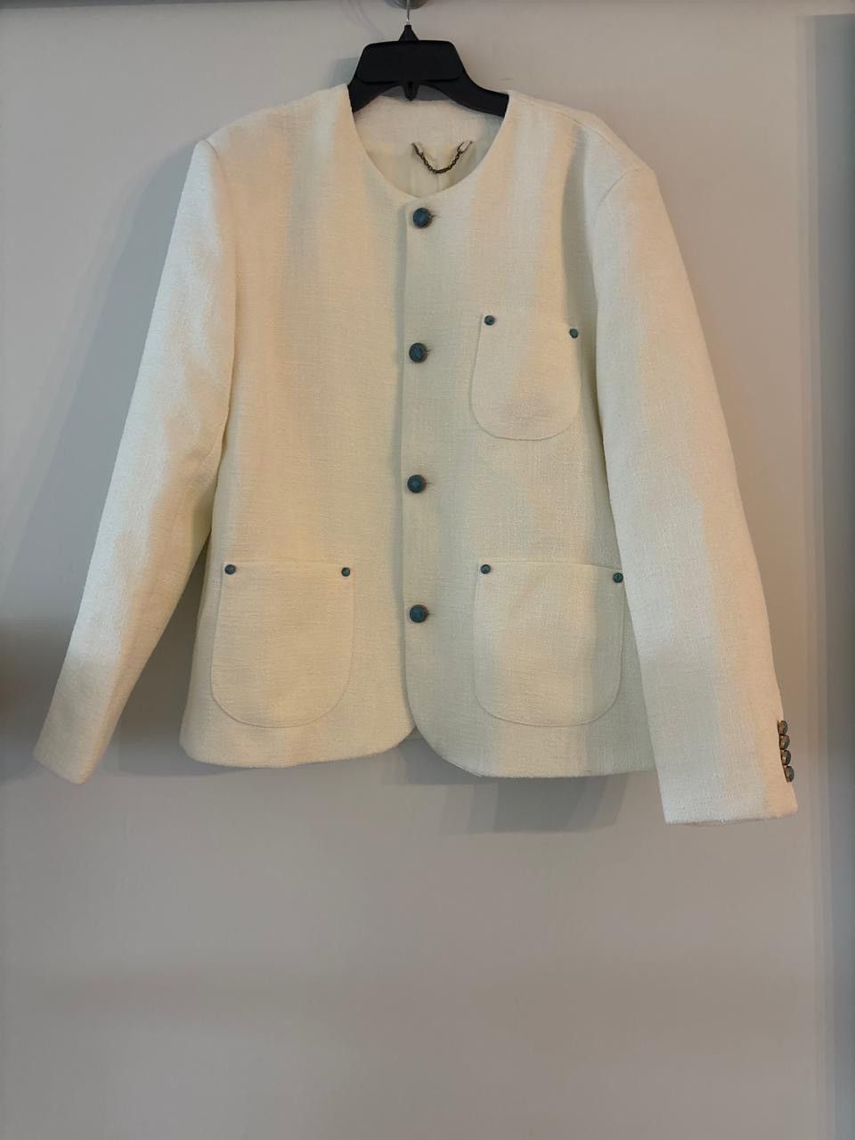 Louis Vuitton Louis Vuitton Chic Collarless Jacket Size US M / EU 48-50 / 2 - 2 Thumbnail
