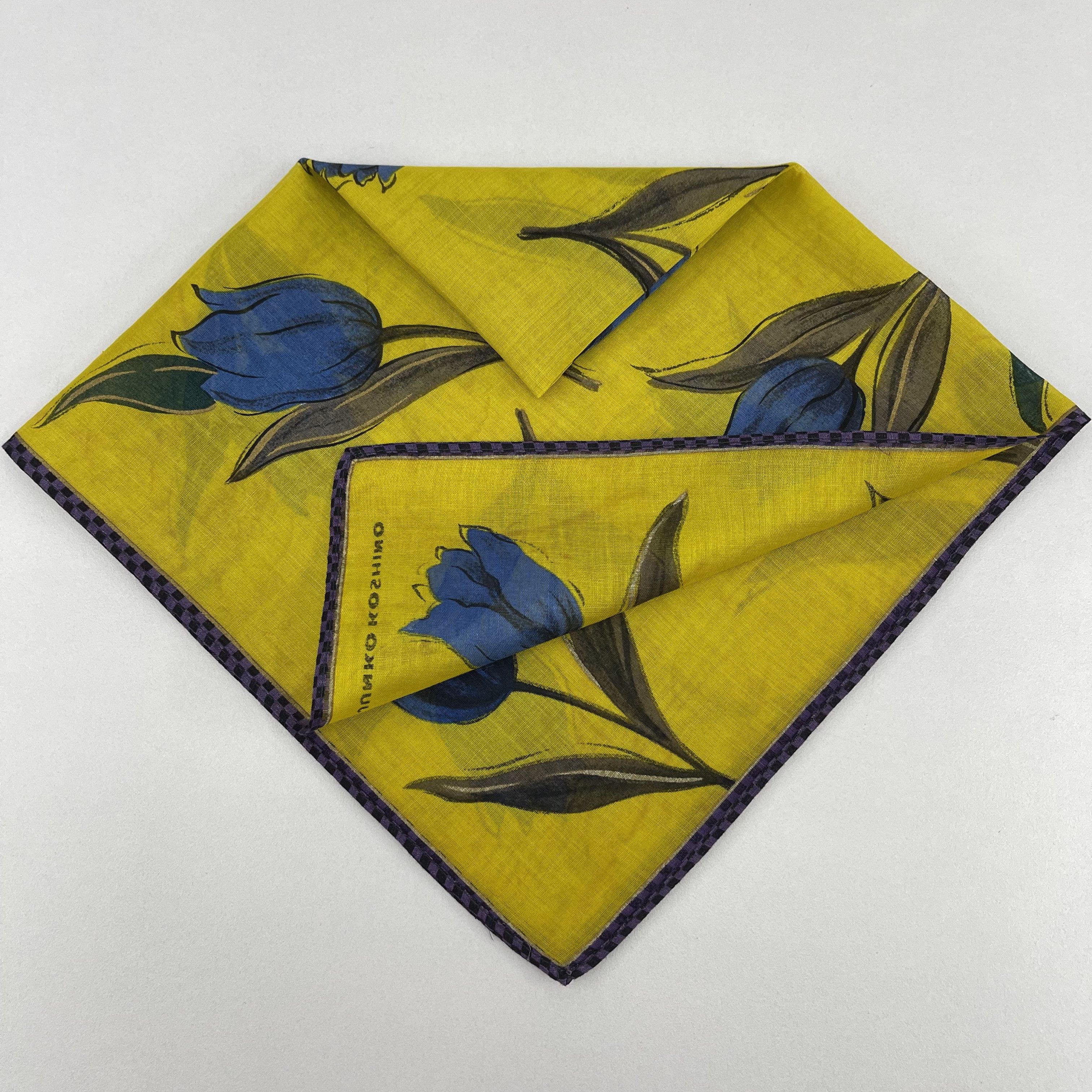 Japanese Brand Junko Koshino Handkerchief / Neckerchief / Bandana - 4167 Size ONE SIZE - 4 Thumbnail