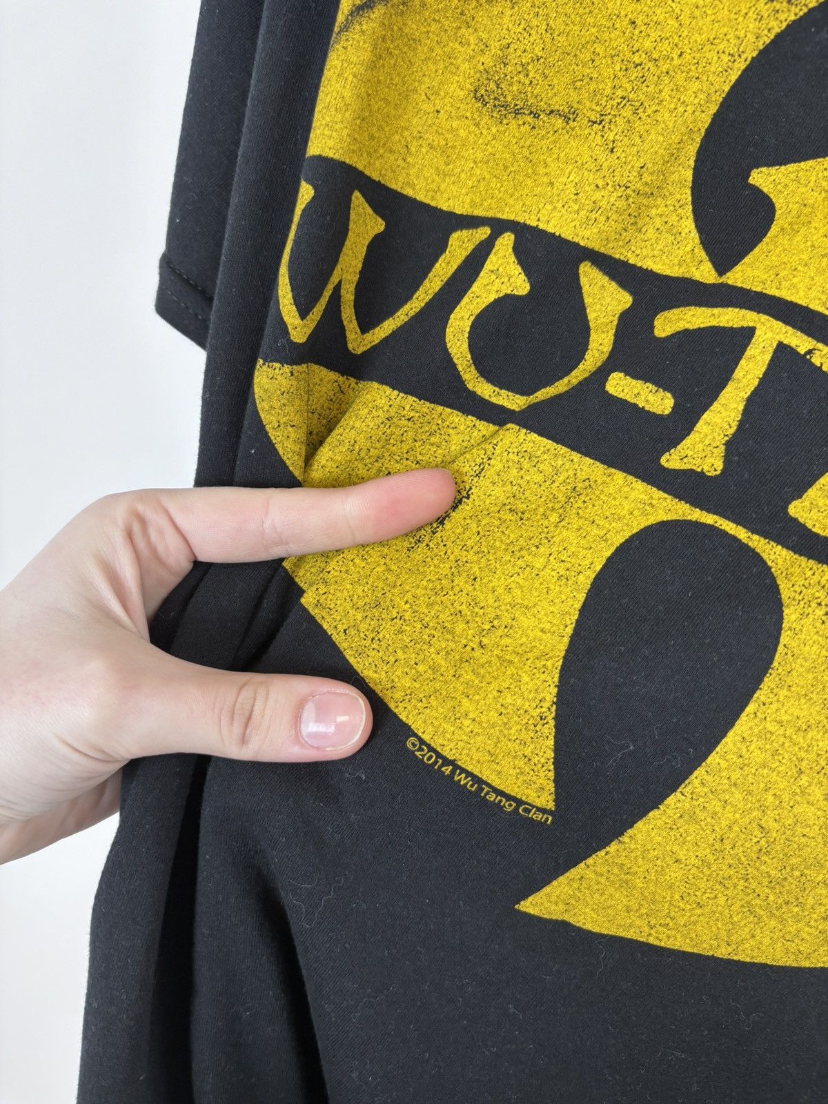 Wu-Tang Clan Wu-Tang Clan 2014 Big Logo Black Hype T-Shirt Tee Size US M / EU 48-50 / 2 - 10 Thumbnail