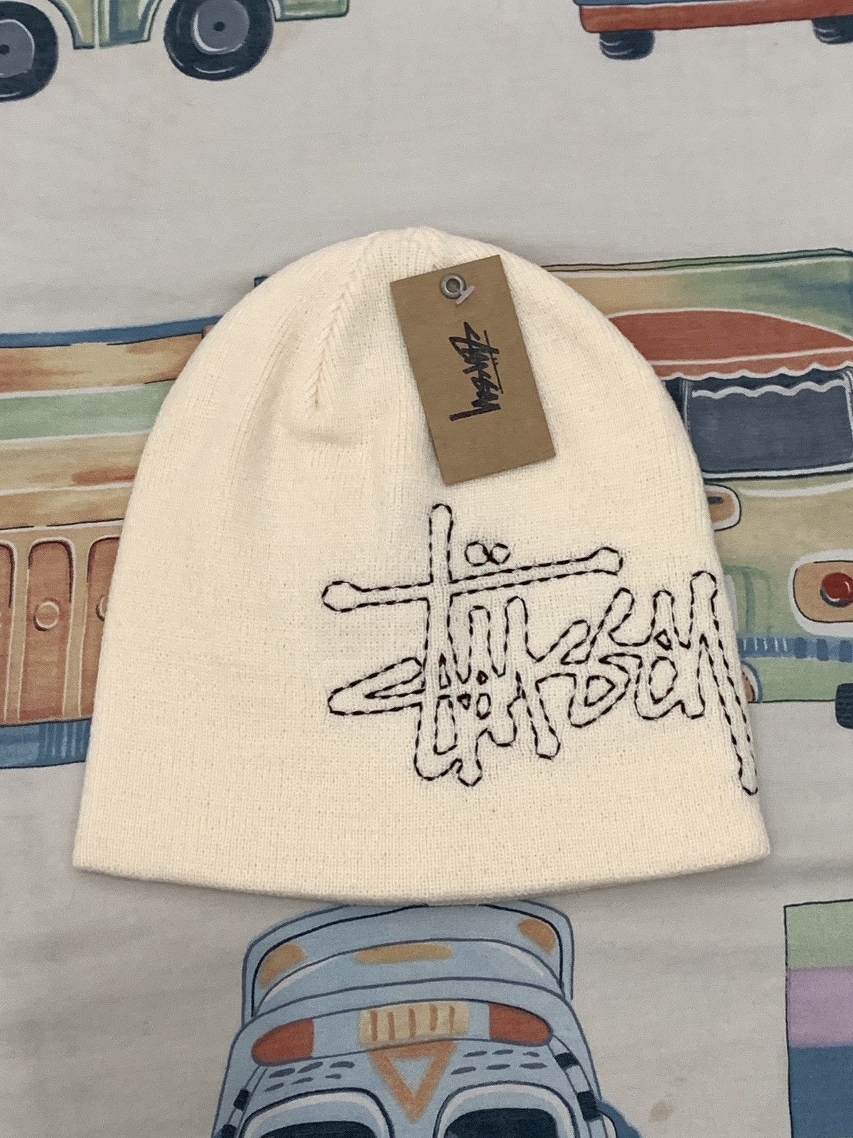 Stussy Stussy Basic Logo beanie Size ONE SIZE - 1 Thumbnail