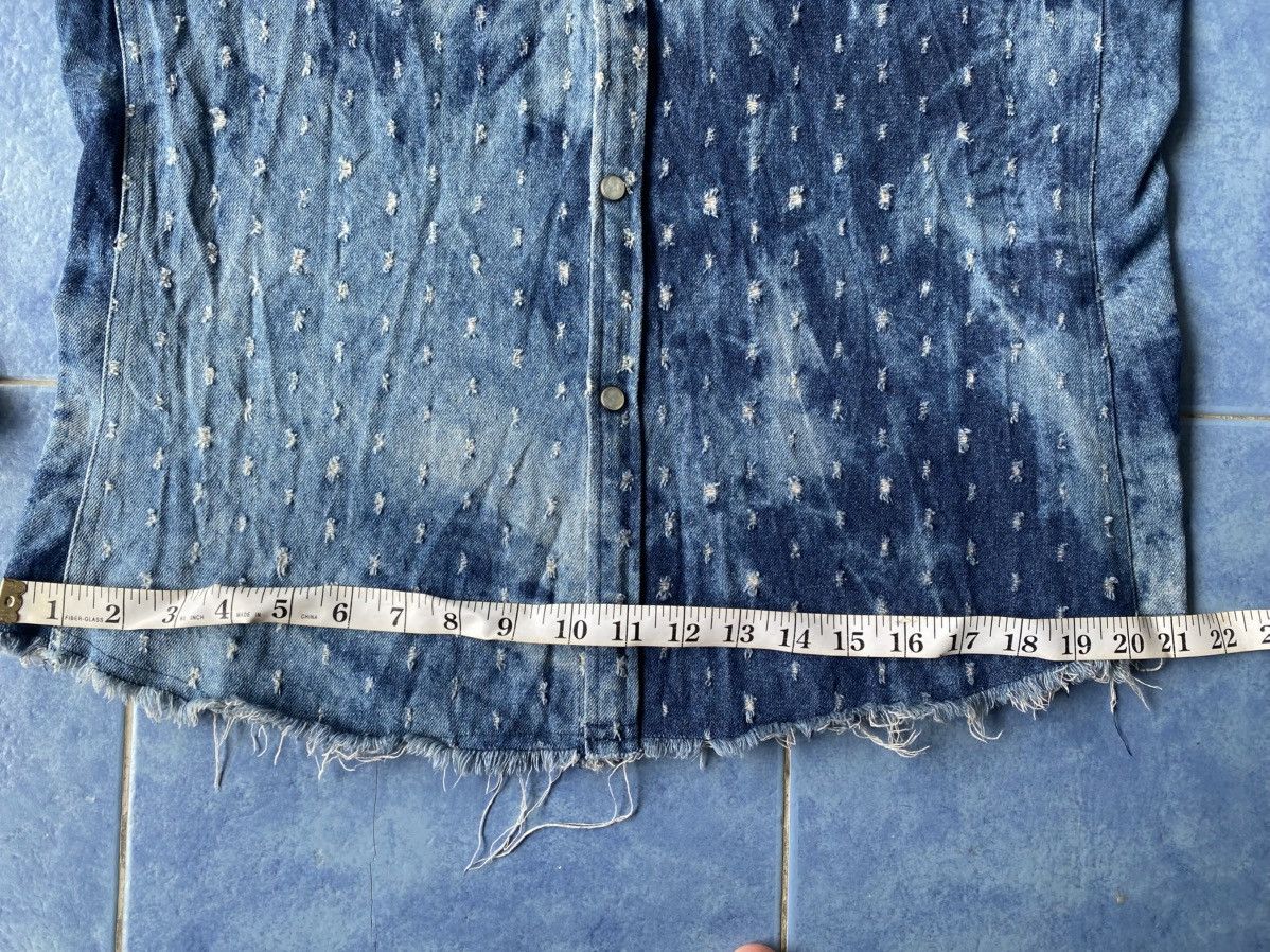 semanticdesign Semantic Design Western Shirt Distressed Design Size US M / EU 48-50 / 2 - 8 Thumbnail
