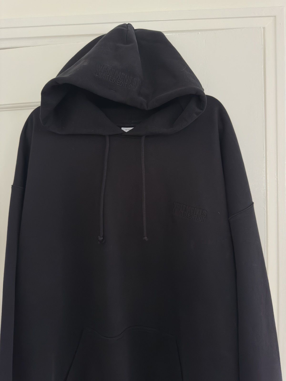 Vetements Vetements Black/Black Hoodie Size US XL / EU 56 / 4 - 3 Thumbnail