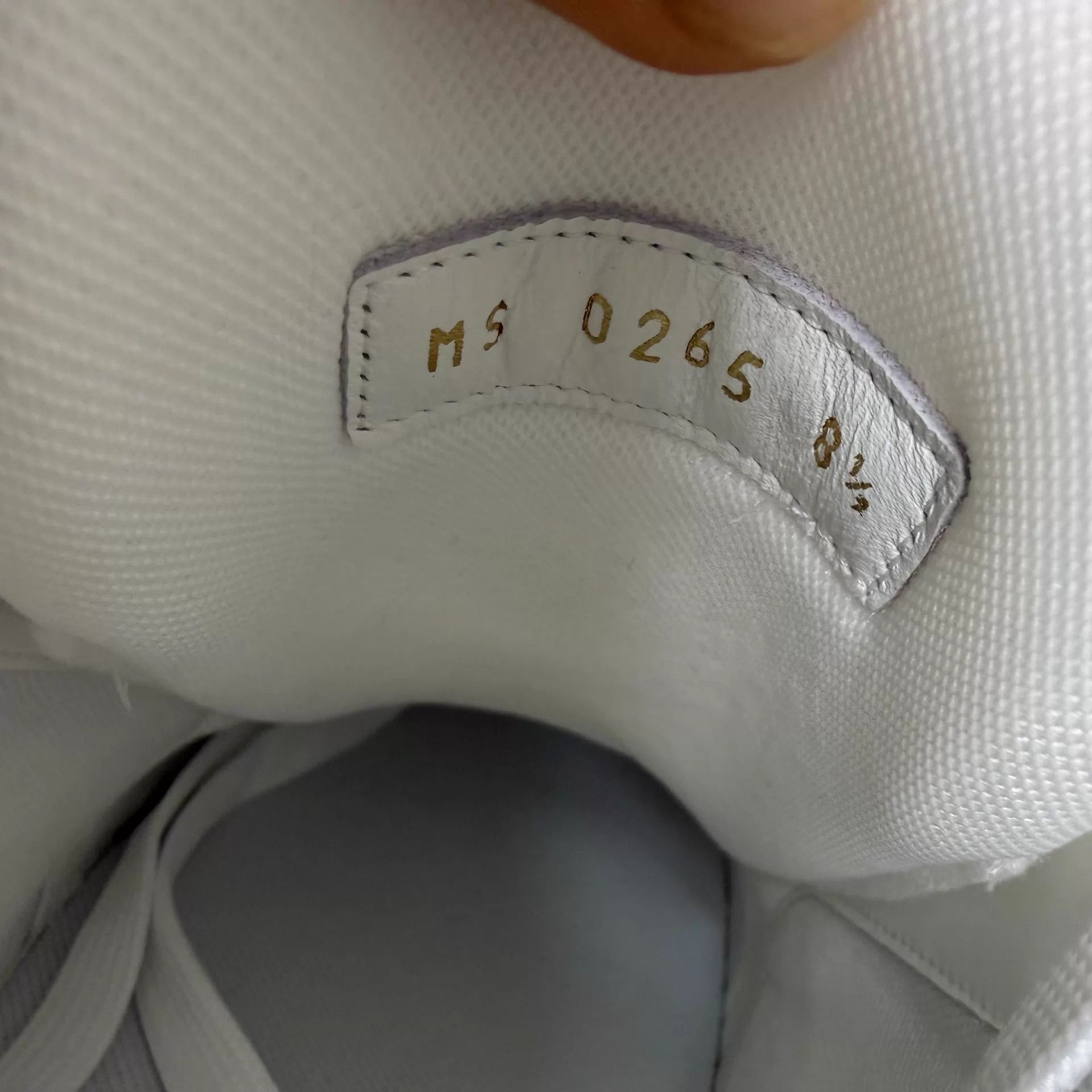 Louis Vuitton LOUIS VUITTON Trainer Low-Top Unisex White-Gray 42.5 Size US 9.5 / EU 42-43 - 8 Thumbnail