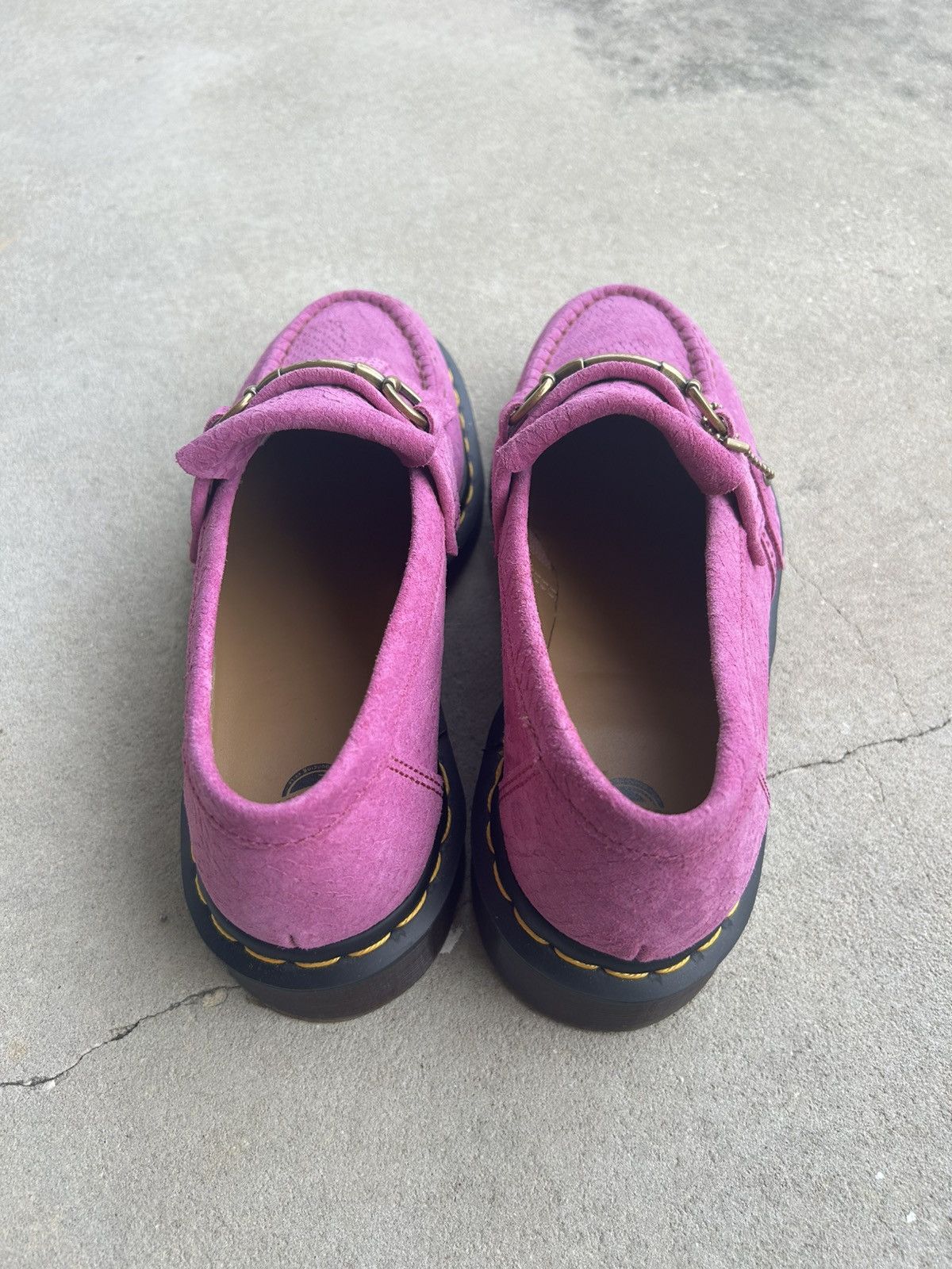 Dr. Martens Pink/purple dr martens adrian loafers Size US 9 / EU 42 - 3 Thumbnail