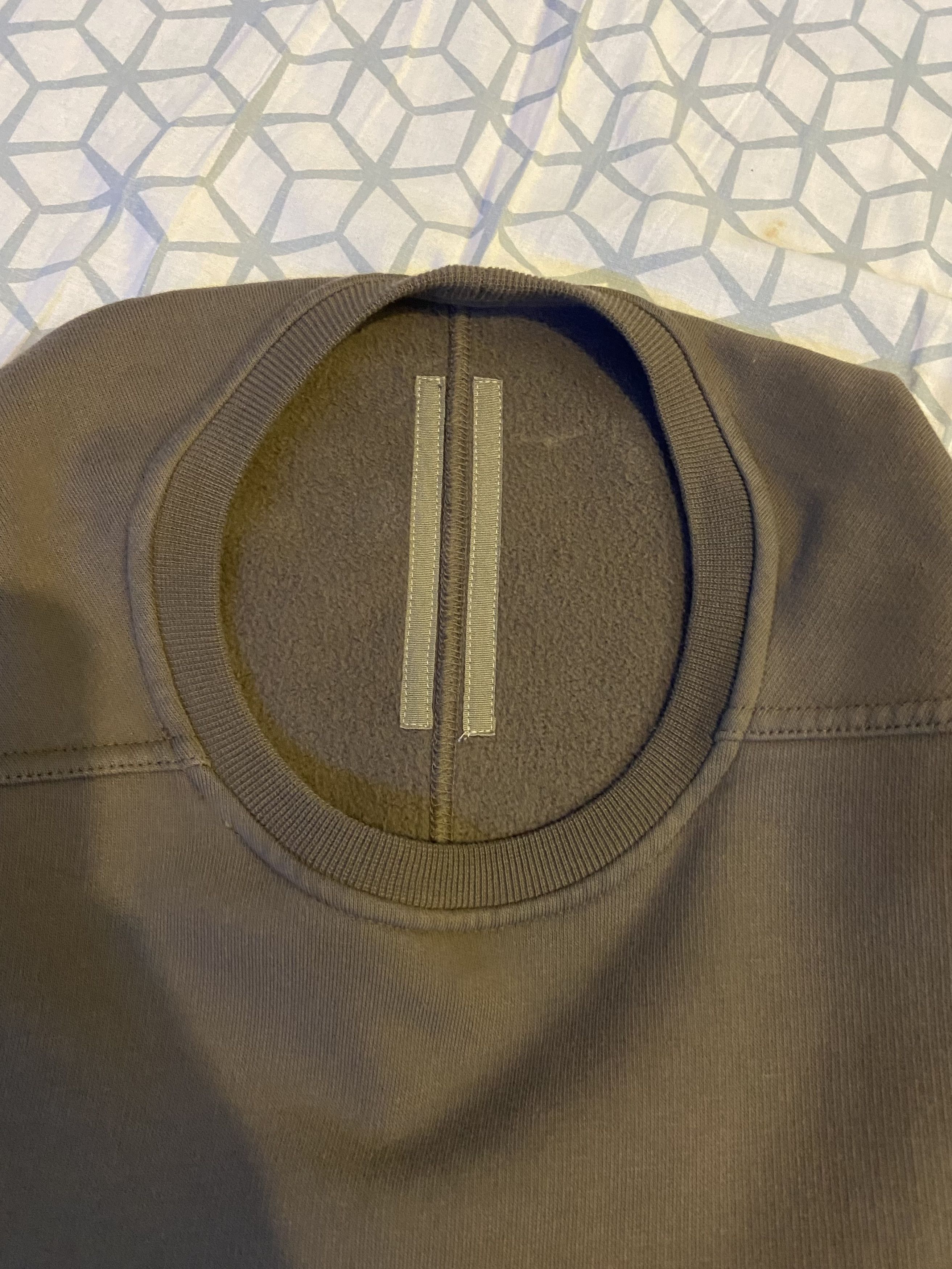 Rick Owens Drkshdw FW24 SL JUMBO TATLIN SWEAT IN DUST FURKA SWEATSHIRT Size US M / EU 48-50 / 2 - 3 Thumbnail