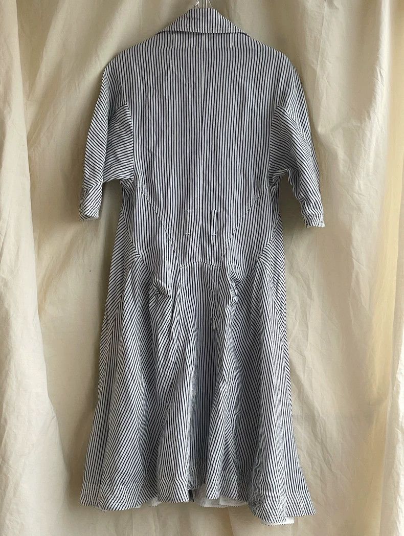 Comme des Garcons Comme Des Garcons Junya Watanabe Blue and White Stripe Nav Size XS / US 0-2 / IT 36-38 - 2 Thumbnail
