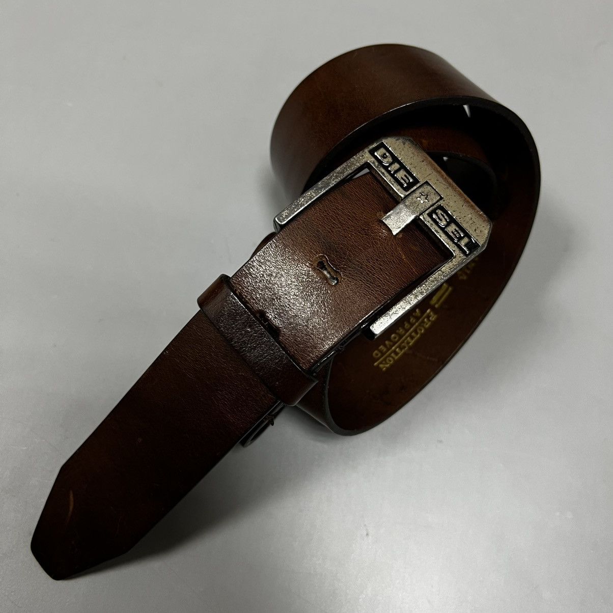 Diesel Vintage Diesel Y2K Studded Avant Garde Leather Belt | Grailed