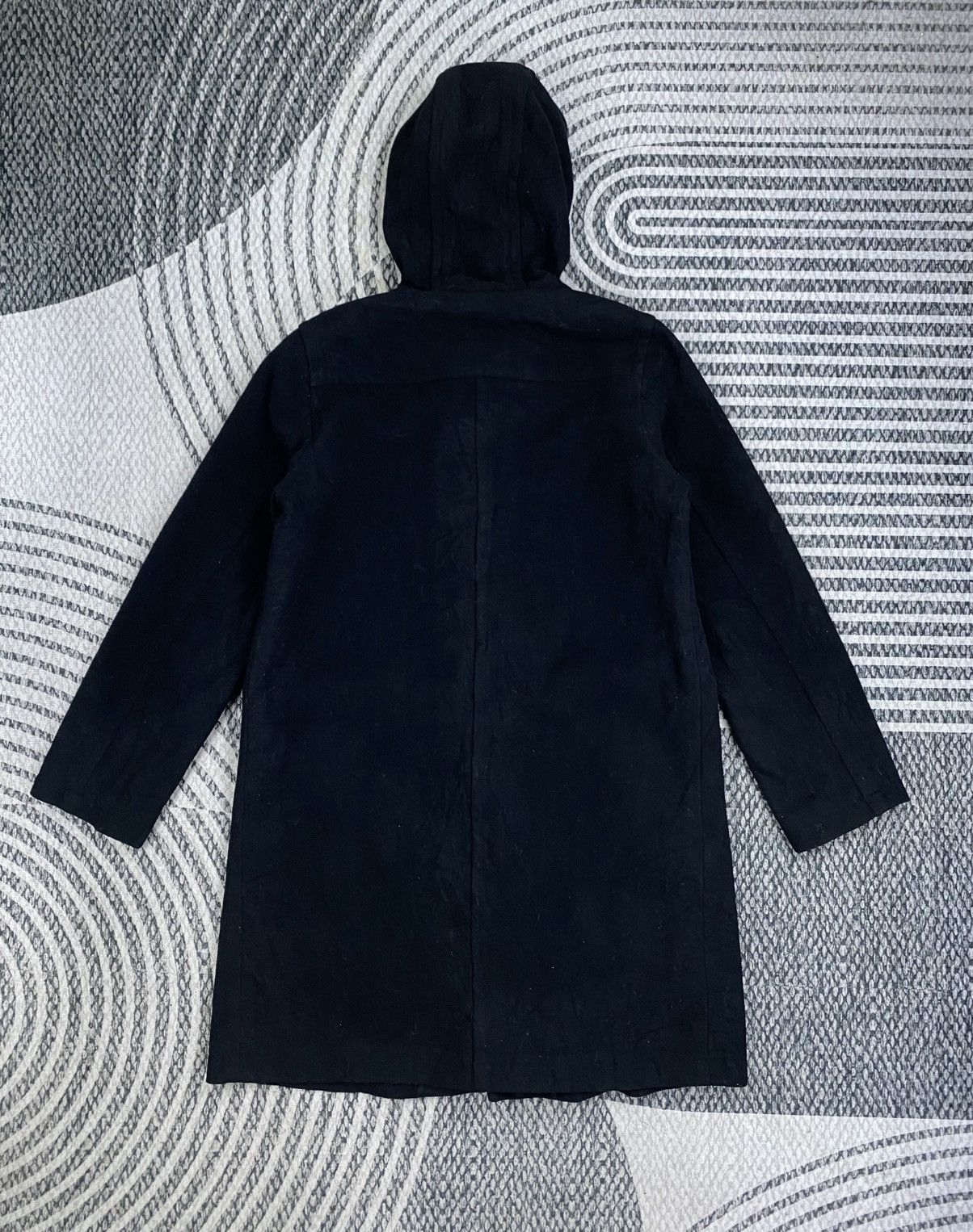 Michel Klein Vintage Michel Klein Black Plain Long Parka Size US M / EU 48-50 / 2 - 2 Thumbnail