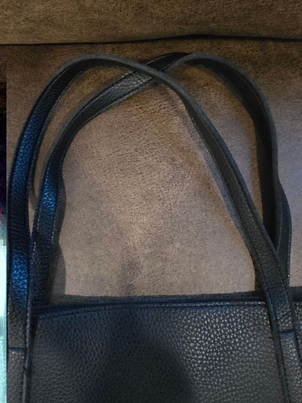 Vince Camuto Women's Vince Camuto Black And Gray Luck Tote Bag One Size Size ONE SIZE - 4 Thumbnail