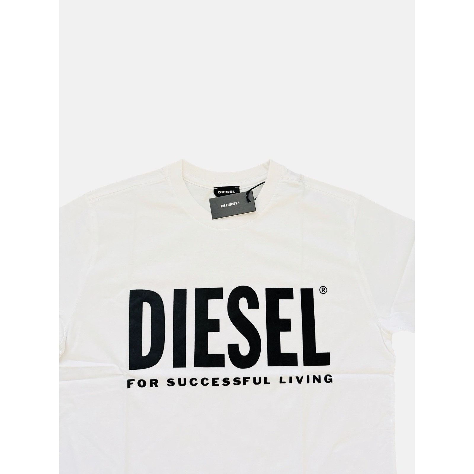 Diesel Diesel T Diego Logo Tee T-Shirt White Size M Size US M / EU 48-50 / 2 - 2 Thumbnail