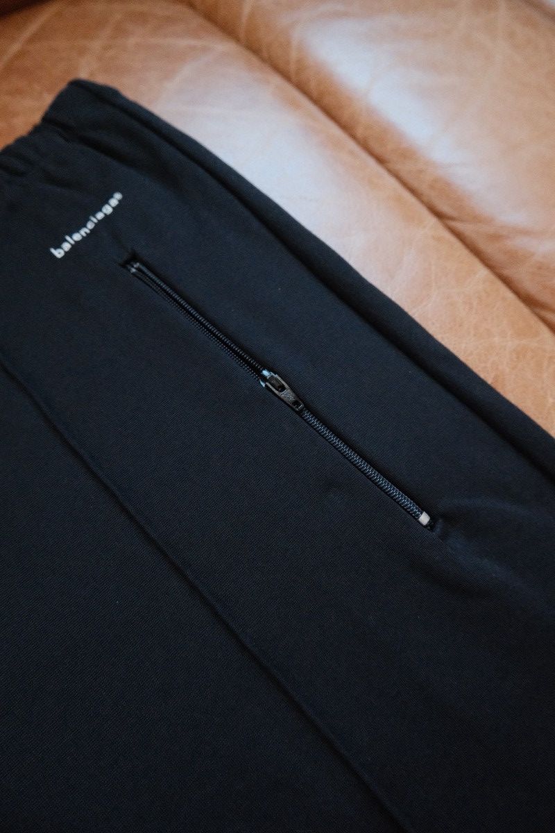 Balenciaga SS17 Pleated Flare Track Pants Size US 32 / EU 48 - 4 Thumbnail
