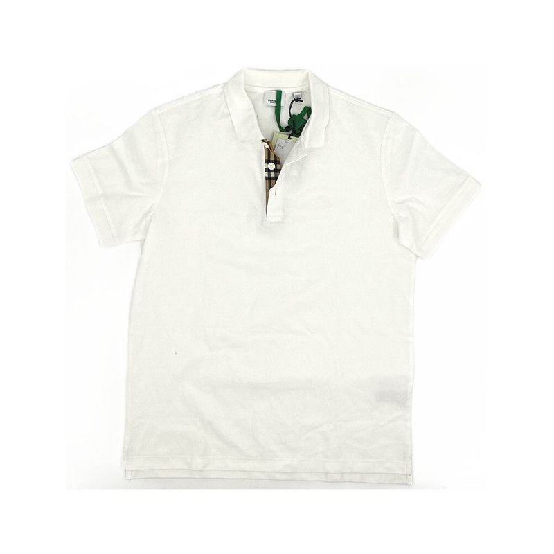 Burberry Burberry SS24 Logo Embroidered Polo Shirt 0079 Size US L / EU 52-54 / 3 - 1 Thumbnail