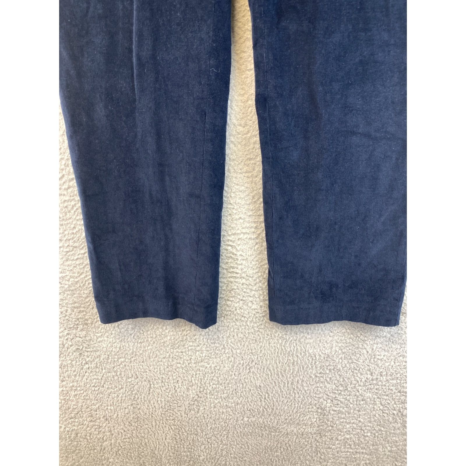 Polo Ralph Lauren Polo Ralph Lauren Pants Men 36 Navy Corduroy Straight Chino Belt Loops Zip Front 32 Inseam Size US M / EU 48-50 / 2 - 2 Thumbnail