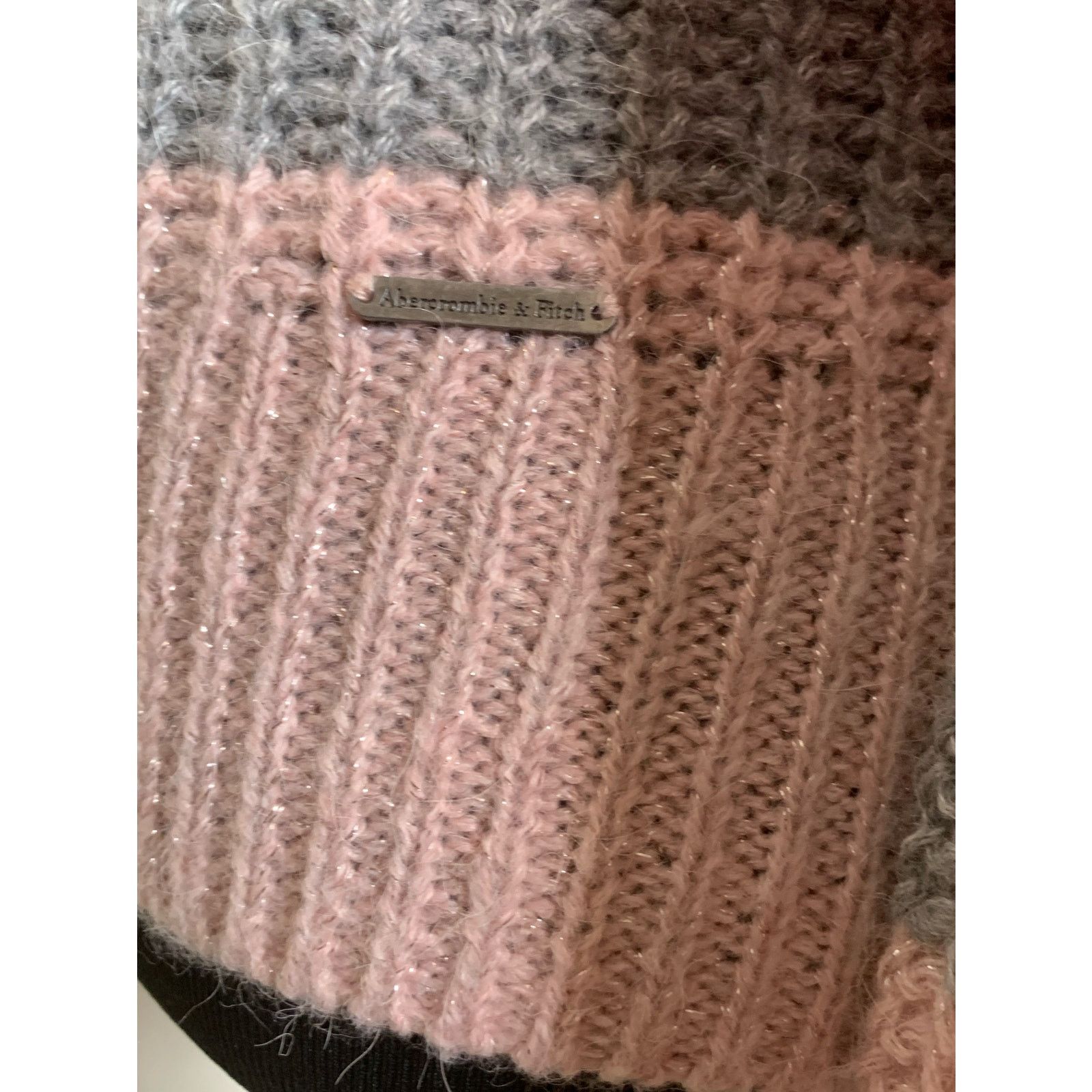 Abercrombie & Fitch Abercrombie & Fitch Alpaca Blend Stripe Sweater size XS Size XS / US 0-2 / IT 36-38 - 6 Thumbnail