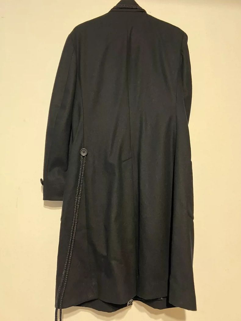 Yohji Yamamoto yohji yamamoto size os Wool knotted overcoat 2505-Nextarro Size US M / EU 48-50 / 2 - 4 Thumbnail