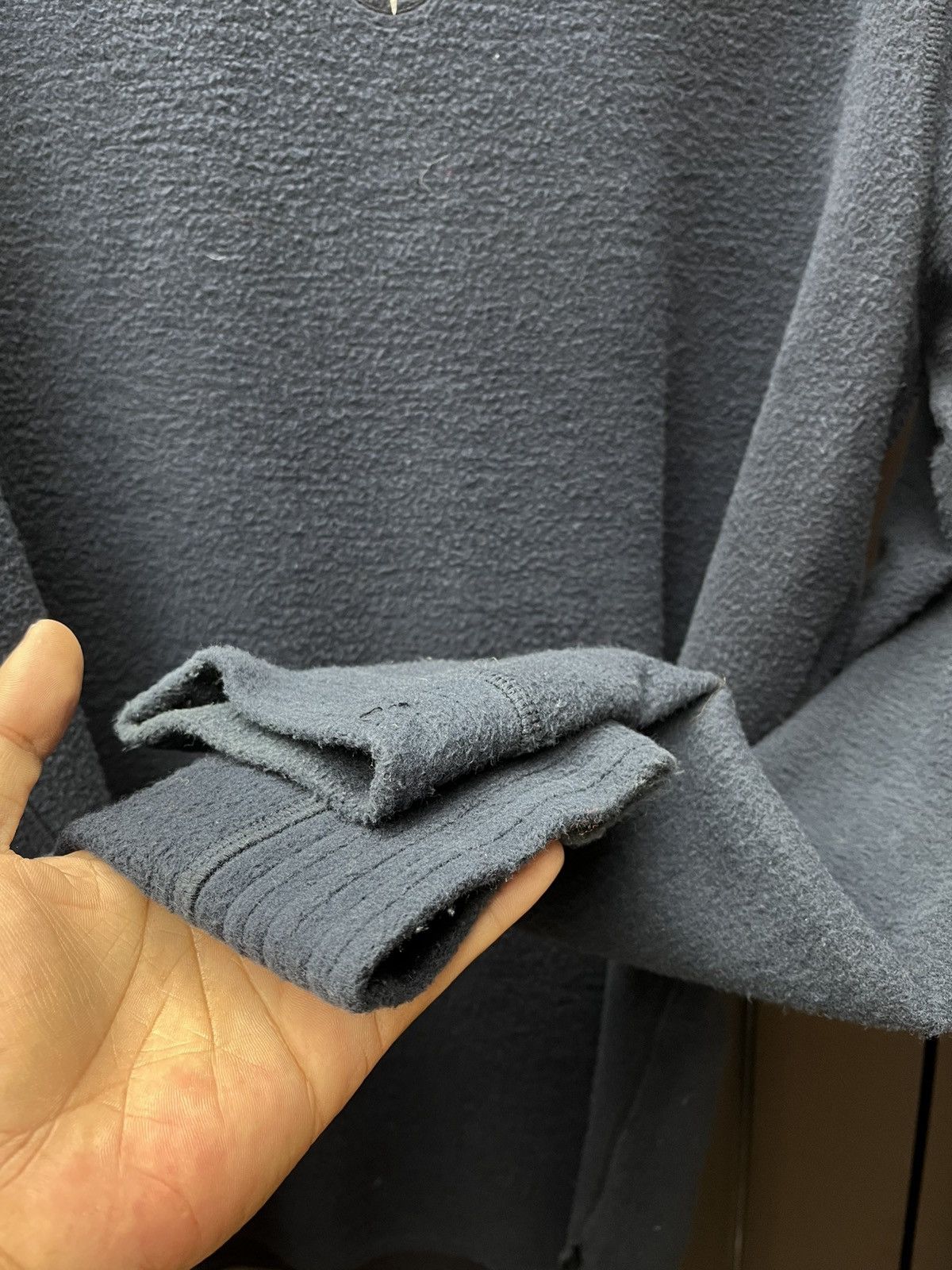 Stone Island Stone island center logo polar sweater Size US L / EU 52-54 / 3 - 4 Thumbnail