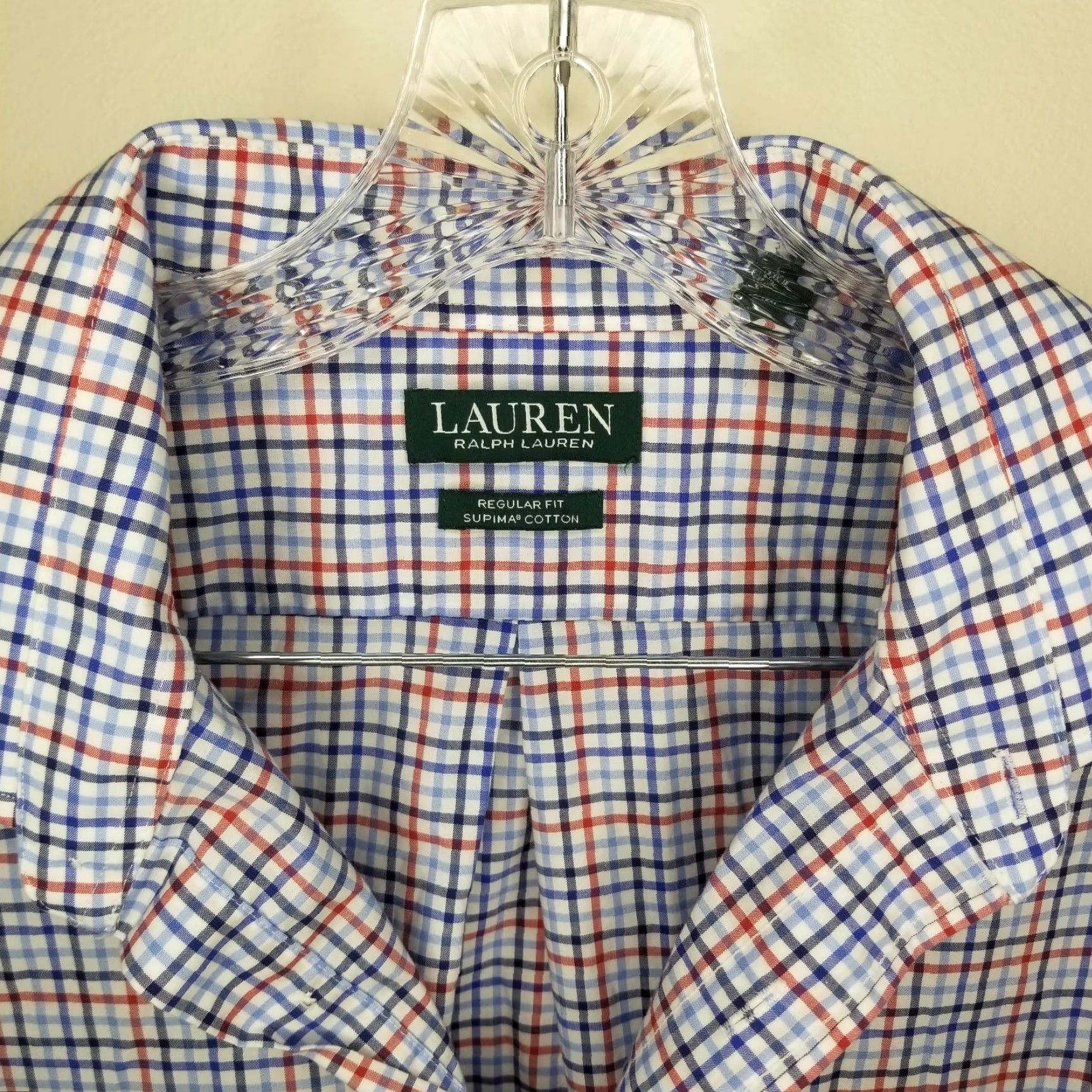 Ralph Lauren Lauren Ralph Lauren Mens Multicolored Long Sleeve Button-Up XL Shirt Size US XL / EU 56 / 4 - 3 Thumbnail