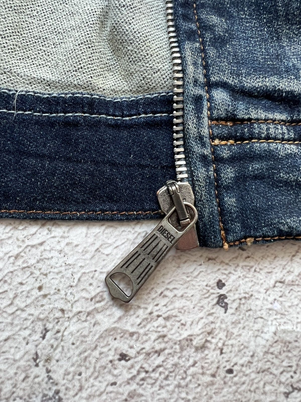 Diesel Y2K DIESEL Dark Blue/Denim Jackets JOGG JEANS Blue Size S / US 4 / IT 40 - 10 Thumbnail
