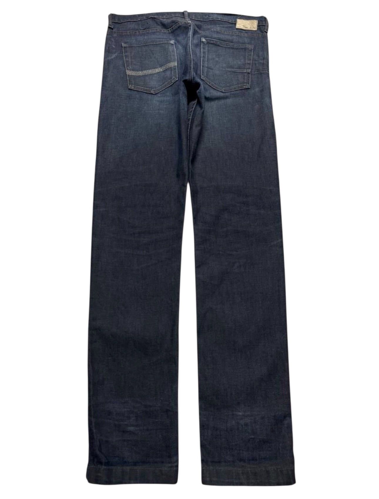 Vintage 💥Sick Jeans💥90s Style Sicko Denim Rusty Mudwash Thrashed Size US 35 - 1 Thumbnail