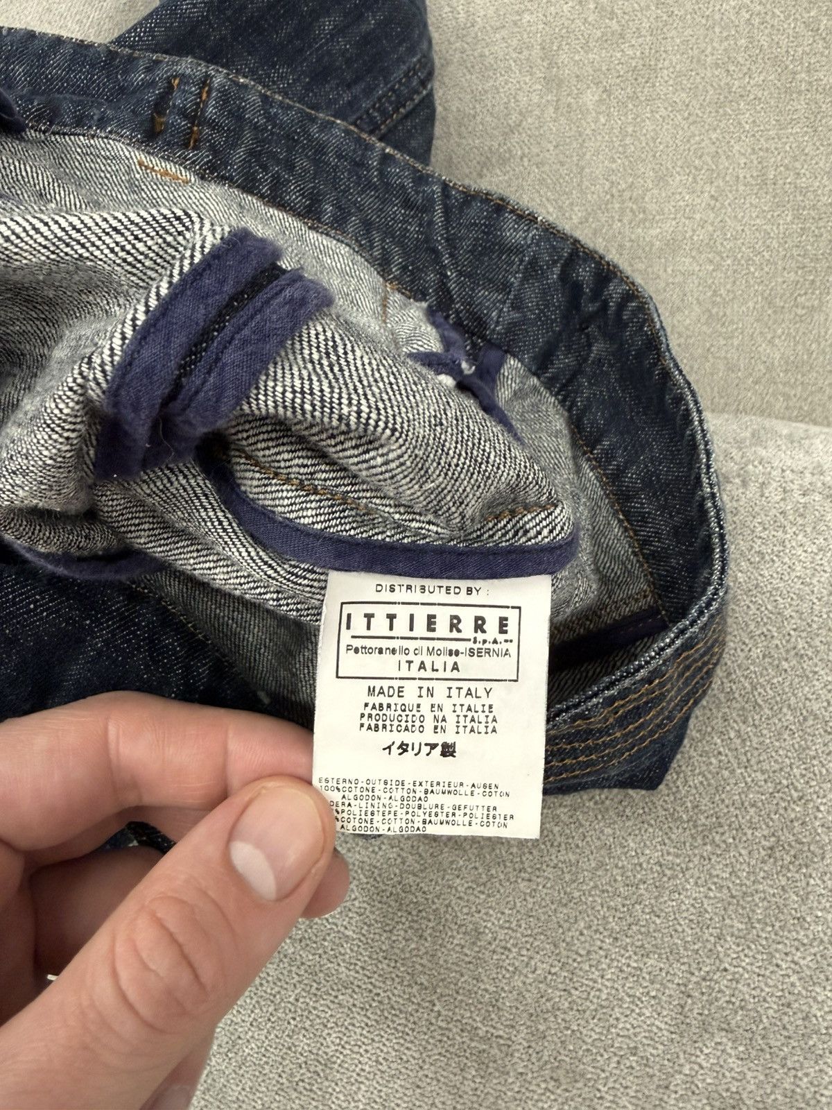Costume National Archive C’N’C Costume National Vintage Denim Jacket Size M / US 6-8 / IT 42-44 - 11 Thumbnail