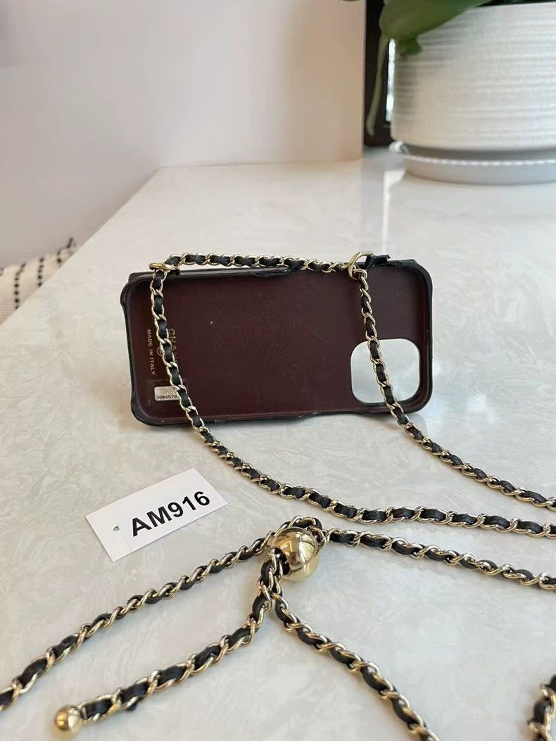 Chanel Chanel Chain Phone Case for iPhone 13 14 Size ONE SIZE - 4 Thumbnail