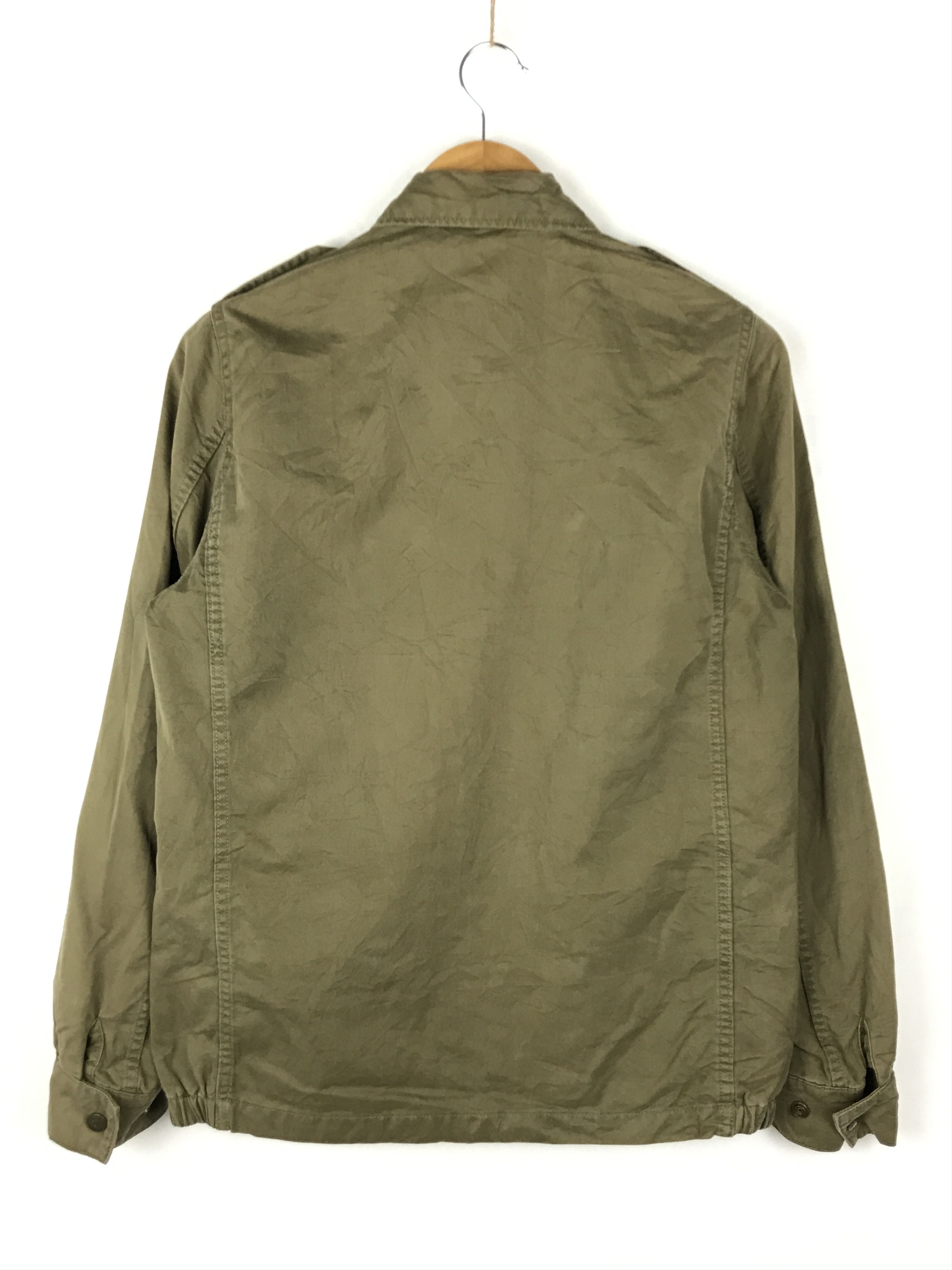 Designer × Hysteric Glamour × Vintage "Destroy All Monsters" Patchwork Jacket Embroidery Army Size US S / EU 44-46 / 1 - 2 Thumbnail