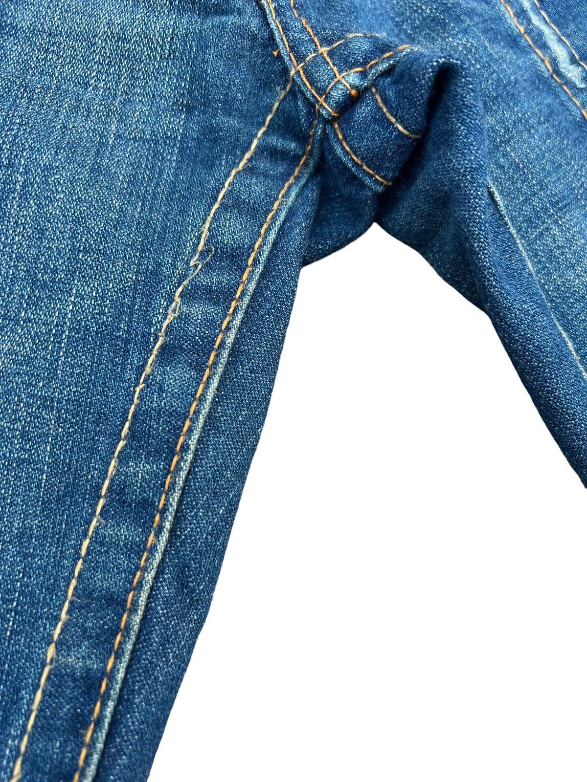 True Religion VTG Y2K 00s True Religion Big Rig Mud Denim Bootcut Jeans Size US 31 - 8 Thumbnail