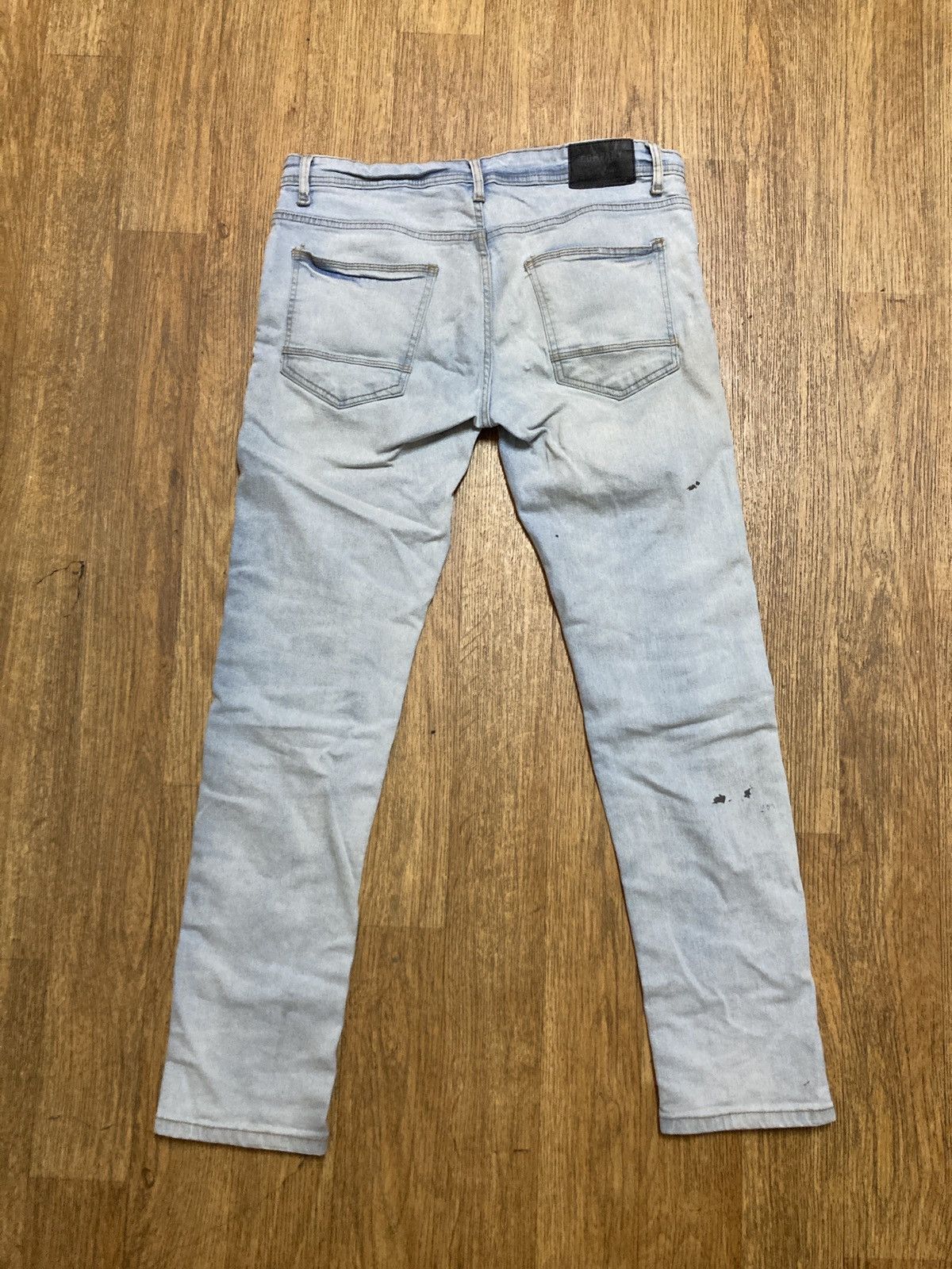 Other Company brand jeans with paint stains Size US 34 / EU 50 - 3 Thumbnail