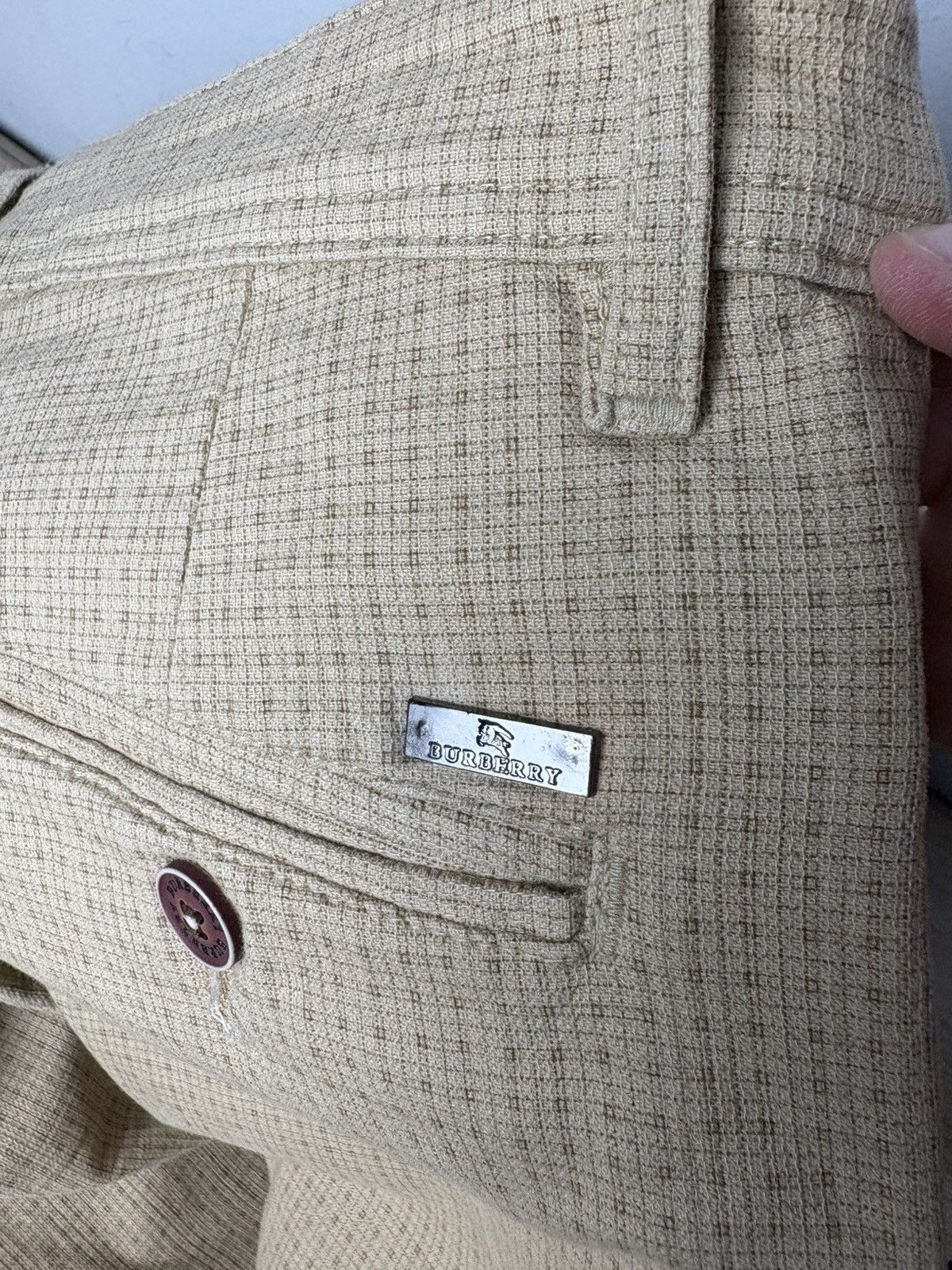 Burberry × Vintage Pants Burberry Size US 34 / EU 50 - 5 Thumbnail