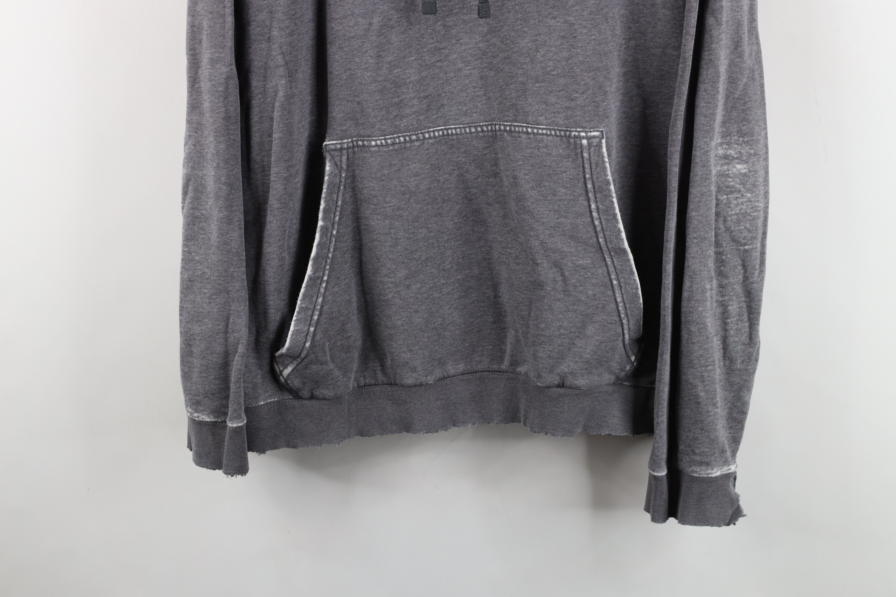 Nike Vintage Nike Travis Scott Mini Swoosh Hoodie Sweatshirt Gray Size US XL / EU 56 / 4 - 3 Thumbnail