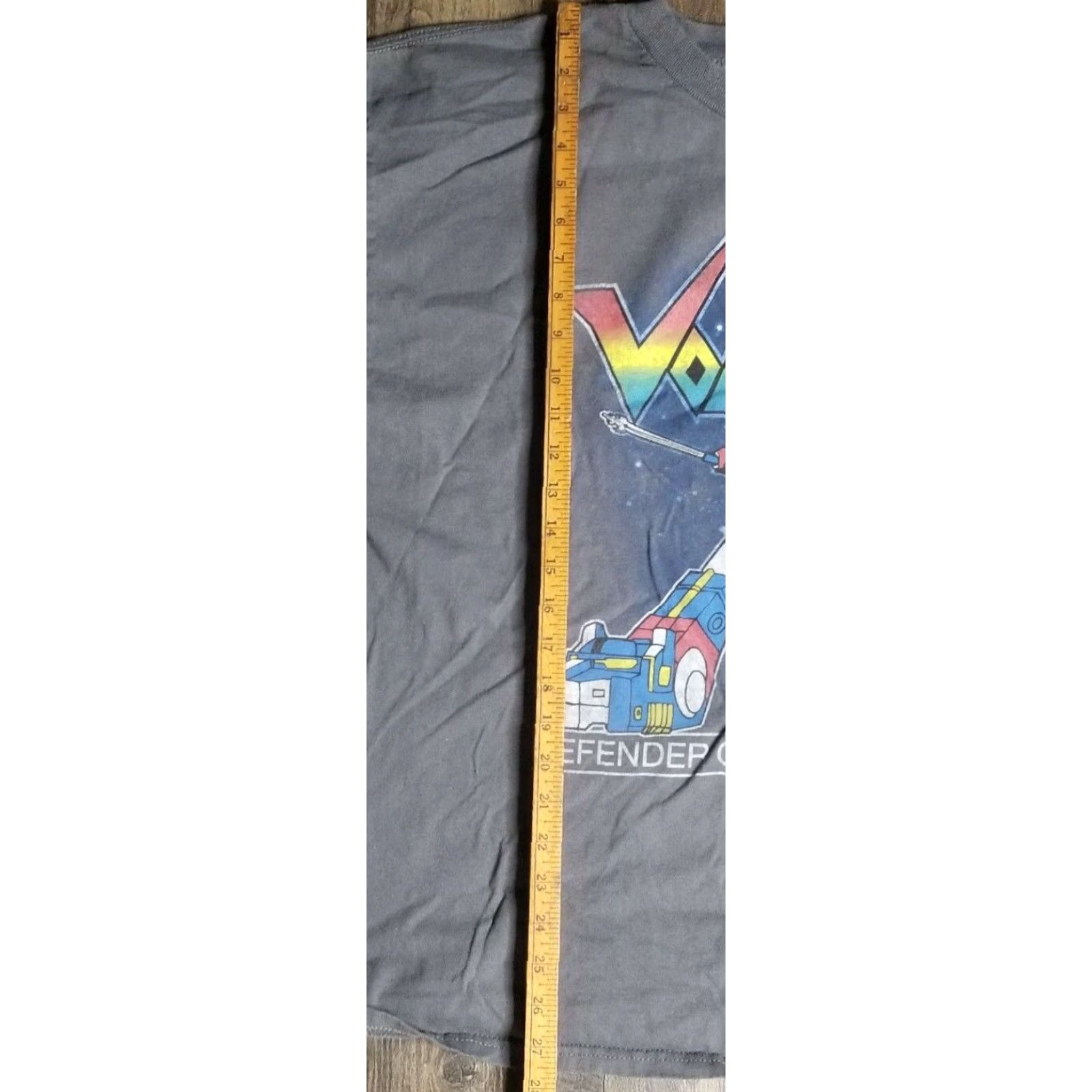Etro Mens XXL Retro Voltron Defender of the Universe Graphic T Cartoon Gray T-Shirt Size US XXL / EU 58 / 5 - 3 Thumbnail