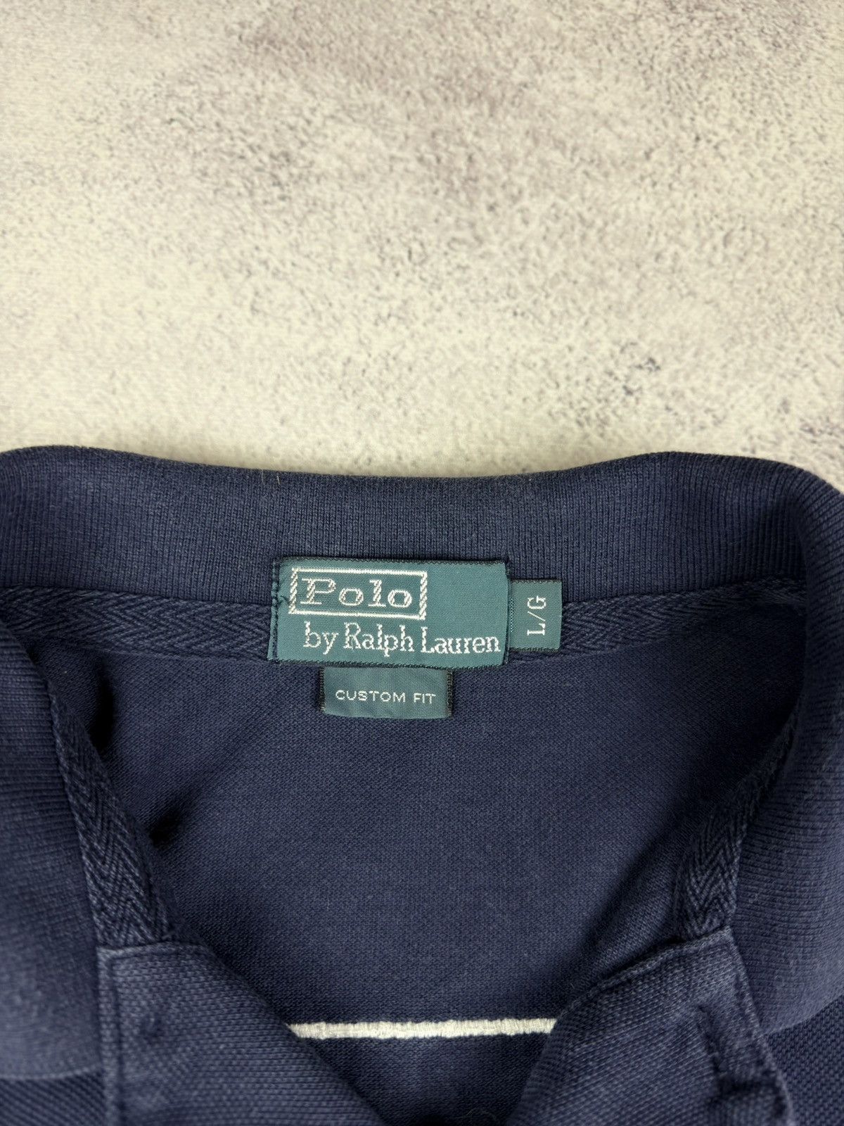 Polo Ralph Lauren Polo Ralph Lauren Big Pony Polo Shirt Navy Men's L Custom Size US L / EU 52-54 / 3 - 6 Thumbnail