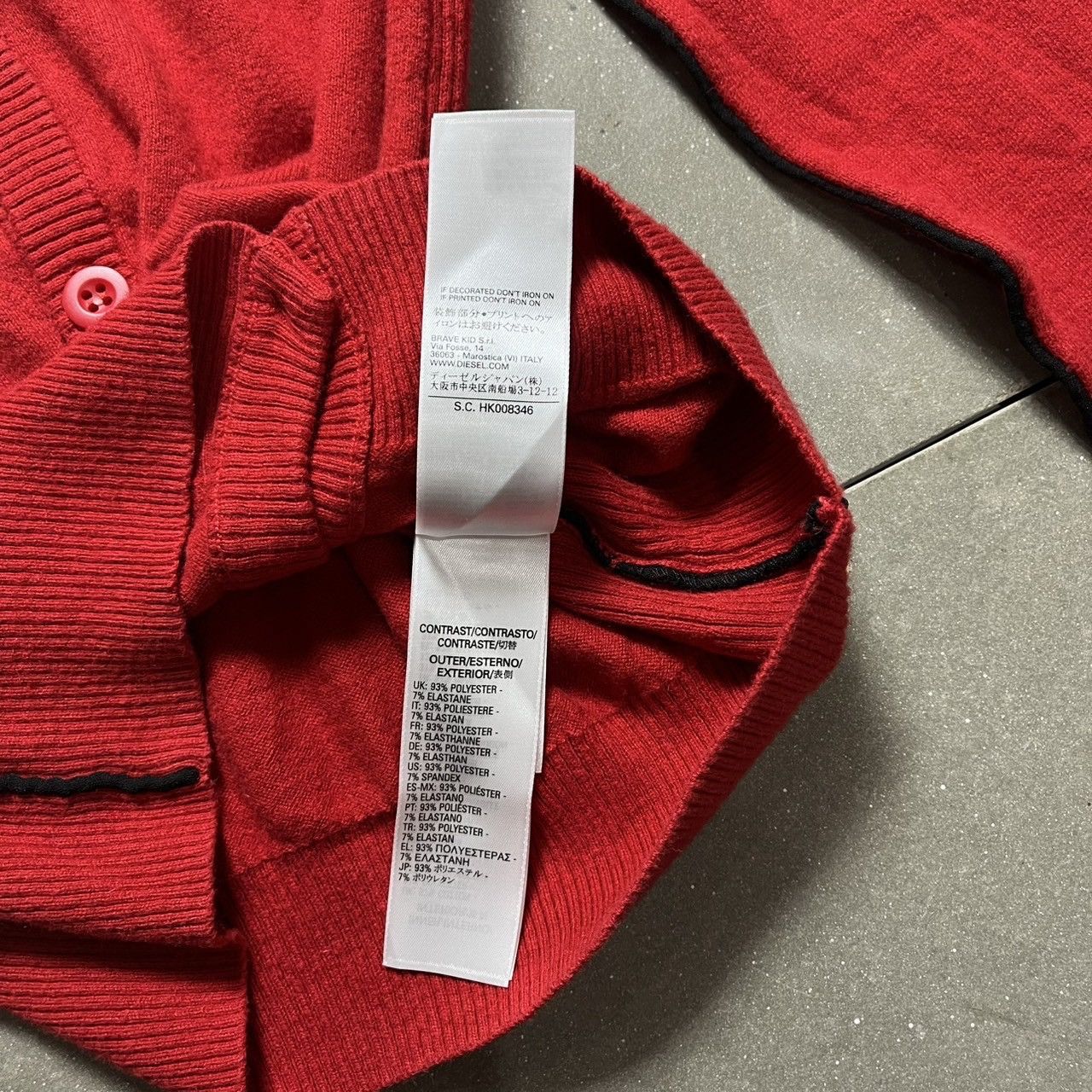 Diesel × Japanese Brand Diesel Cardigan Size M / US 6-8 / IT 42-44 - 8 Thumbnail