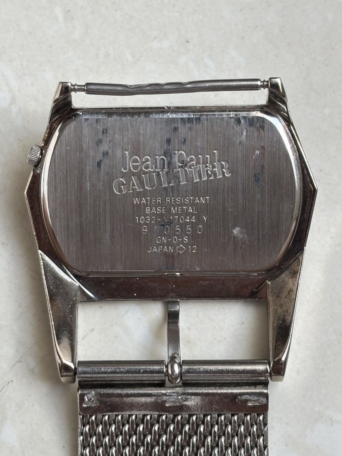 Jean Paul Gaultier 1998 Silver Sci-Fi Belt Watch Size ONE SIZE - 4 Thumbnail