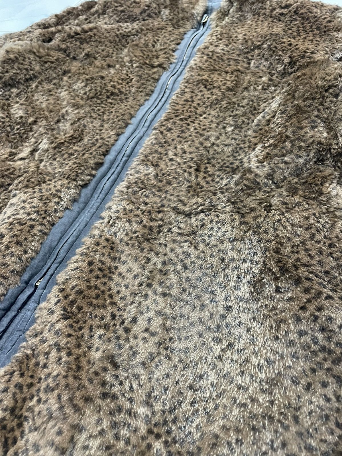 If Six Was Nine Japanese Brand Reversible Faux Fur Jacket Leopard Size US M / EU 48-50 / 2 - 3 Thumbnail