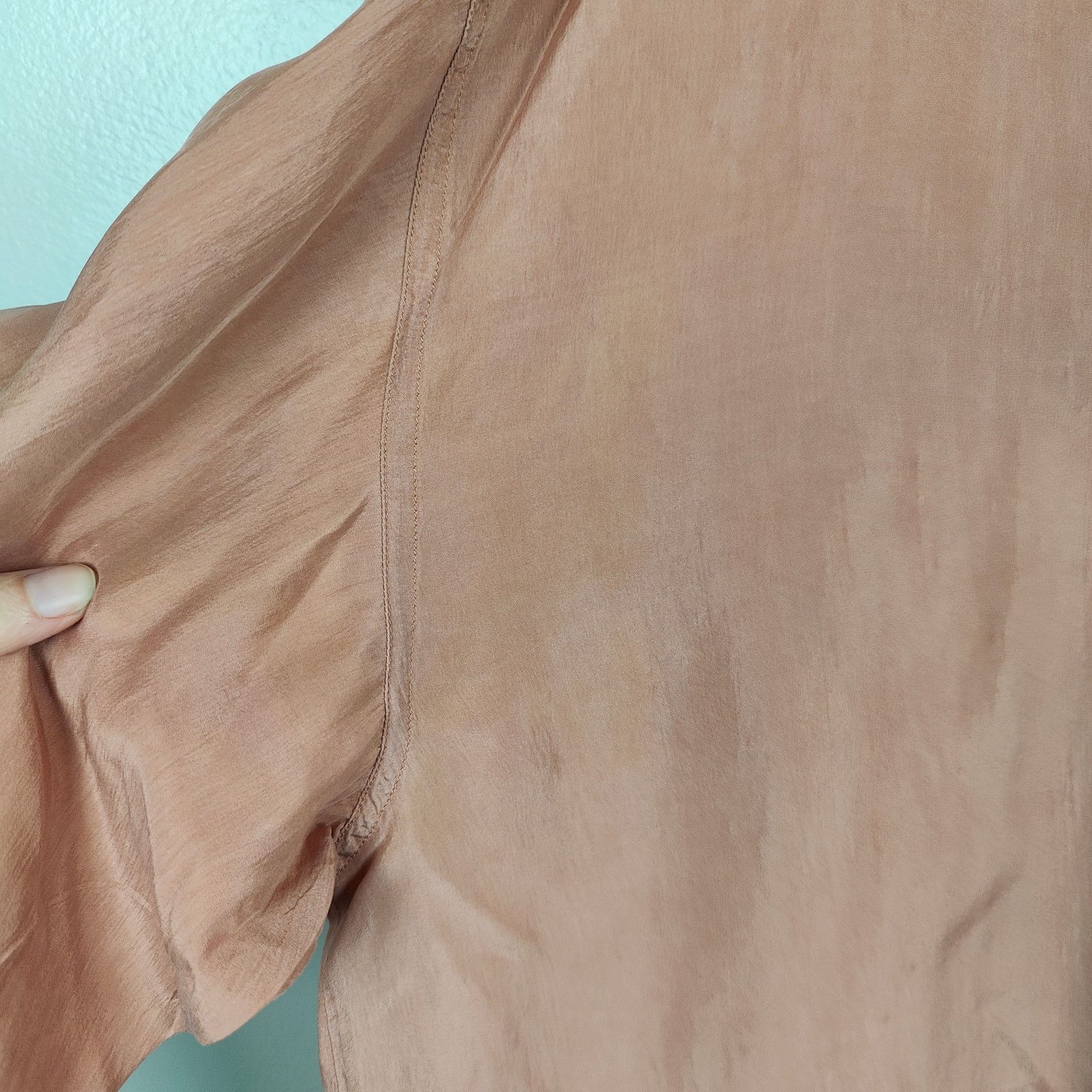 Other Vintage Protest Button Up Shirt Mens Medium Salmon Pink Size US M / EU 48-50 / 2 - 3 Thumbnail