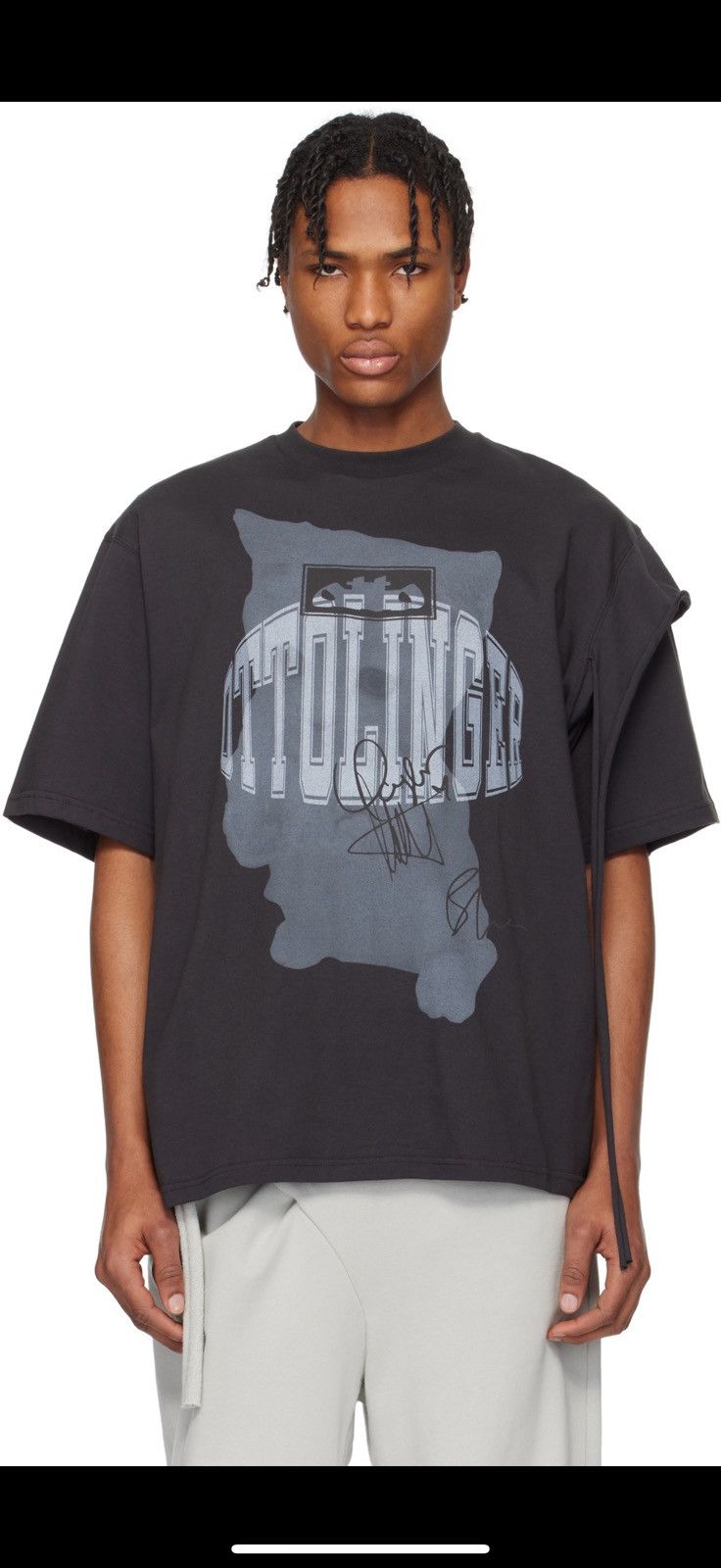 Ottolinger Ottolinger Deconstructed oversized T-shirt Size US L / EU 52-54 / 3 - 4 Thumbnail
