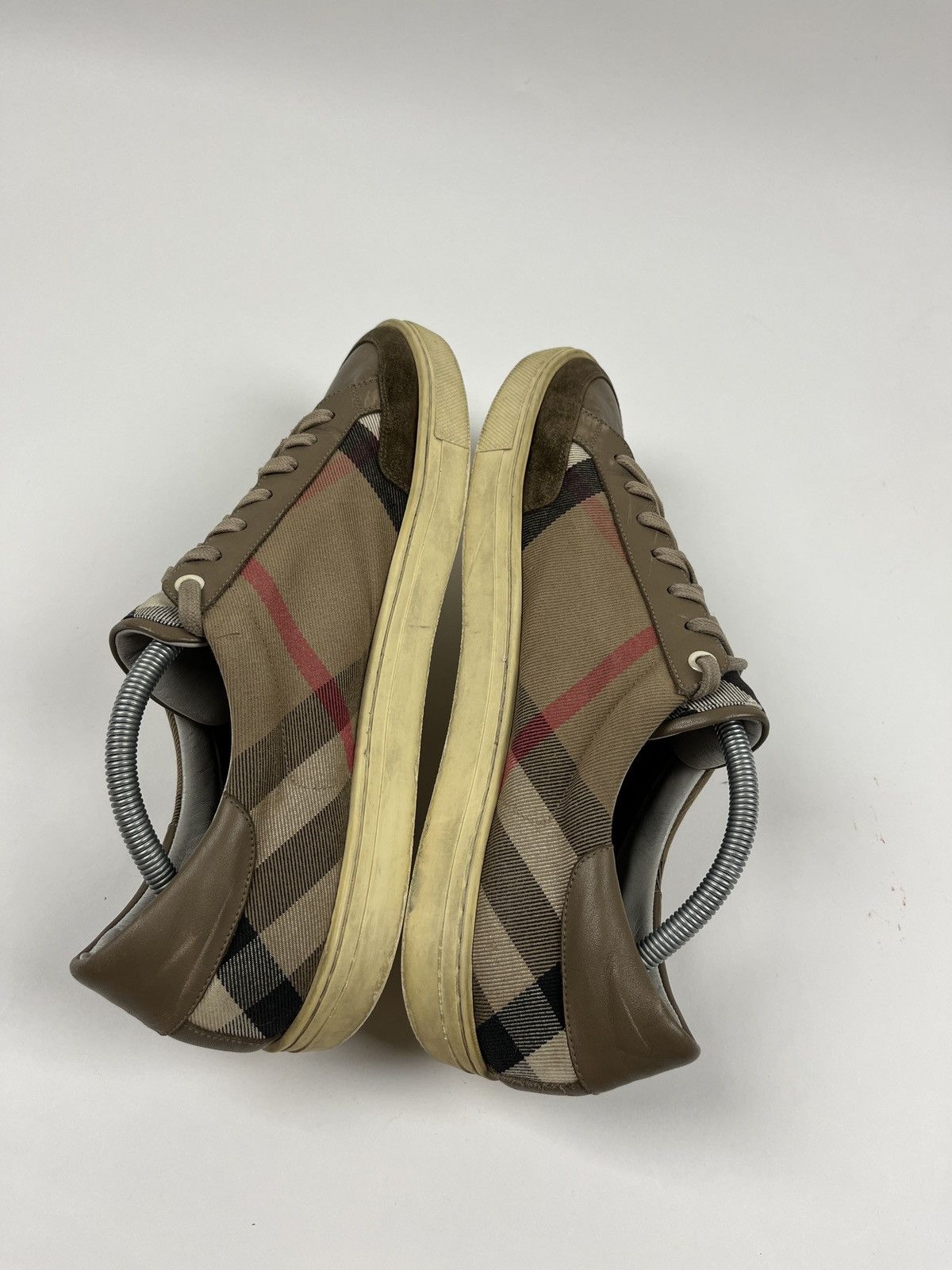 Burberry Burberry Nova Check Casusl Shoes Size US 12 / EU 45 - 8 Thumbnail