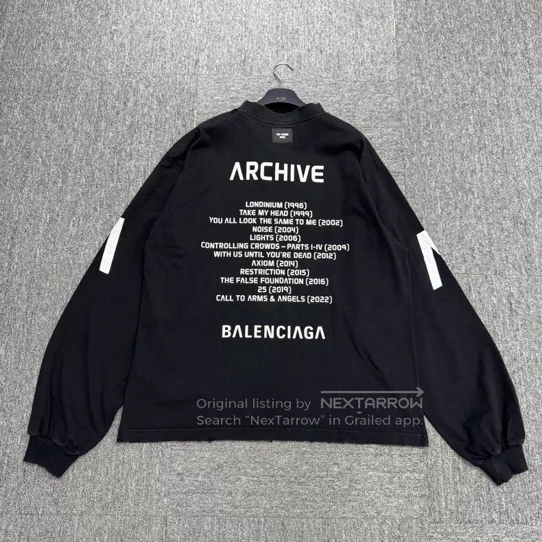 Balenciaga Balenciaga Long Sleeve Size US M / EU 48-50 / 2 - 5 Thumbnail