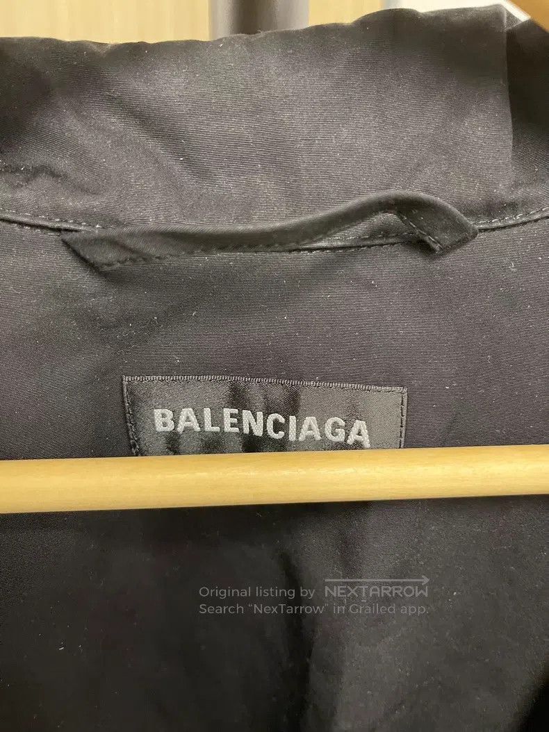Balenciaga Balenciaga Milk tea color-blocked hoodie jacket Size US XS / EU 42 / 0 - 3 Thumbnail