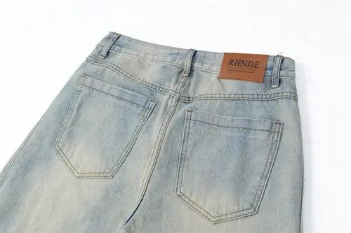 VIBE Fashion patchwork cargo punk distressed scimitar jeans Size US 32 / EU 48 - 7 Thumbnail