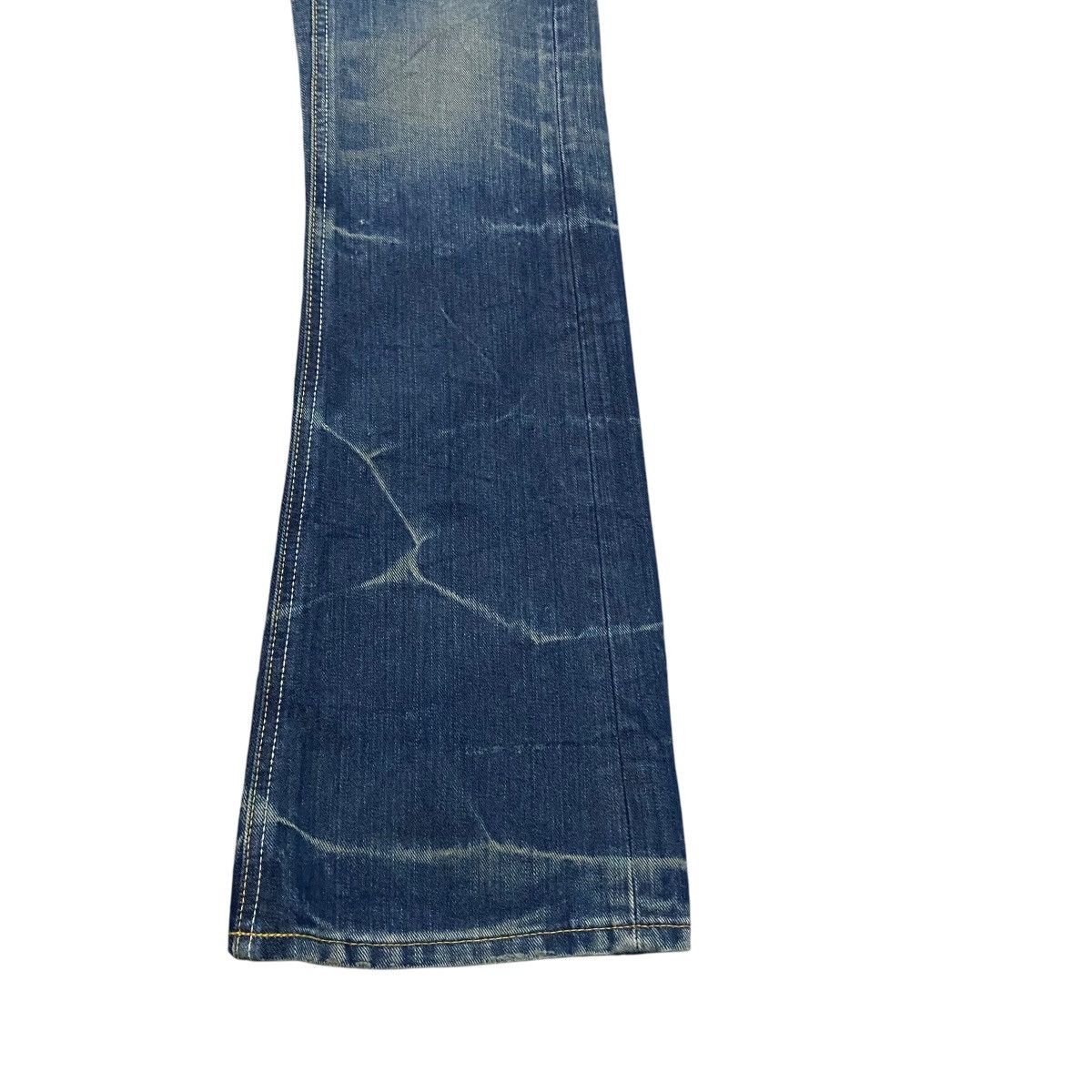 Japanese Brand LEE x MIDAS Machiavel Denim Flare Jeans Size US 30 / EU 46 - 9 Thumbnail