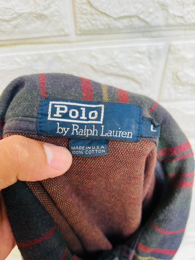 Polo Ralph Lauren Vintage Polo Ralph Lauren Multicolour Long Sleeve Size US XL / EU 56 / 4 - 9 Thumbnail