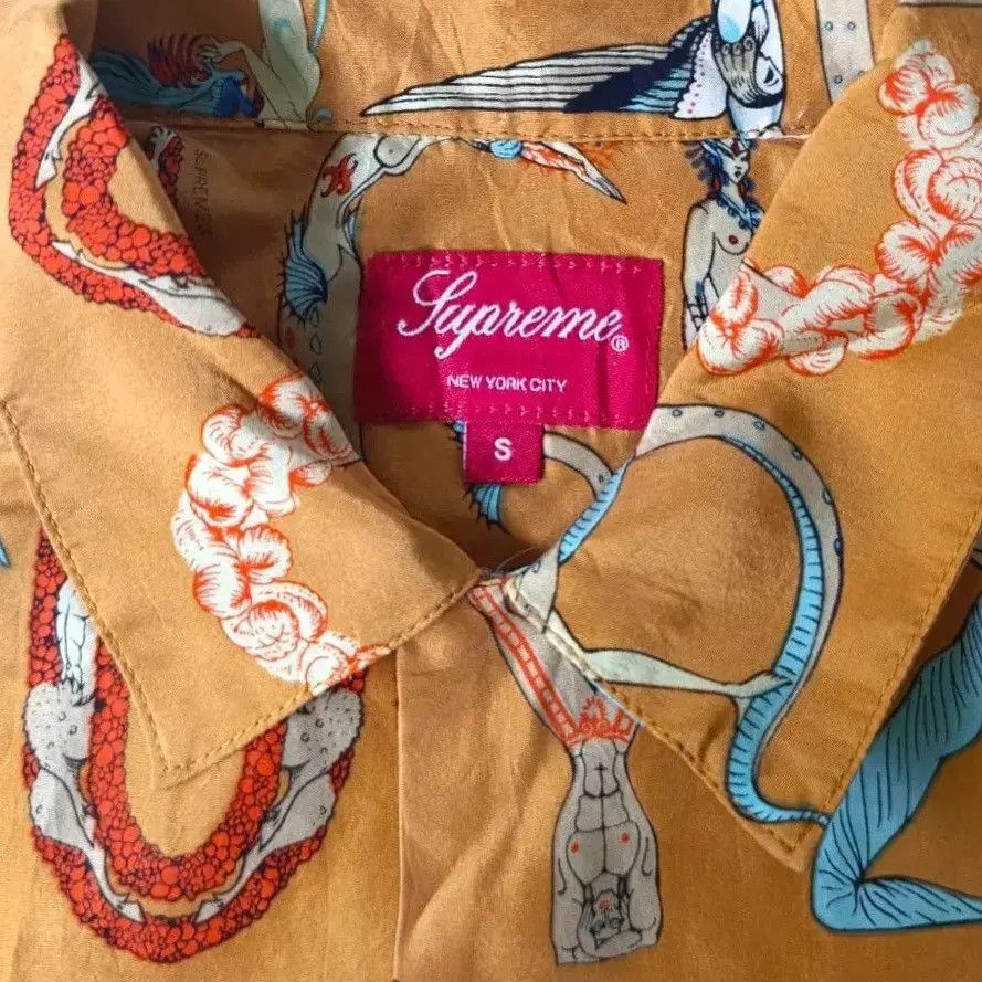 Supreme Supreme Alphabet Silk Shirt SS18 Size US S / EU 44-46 / 1 - 6 Thumbnail