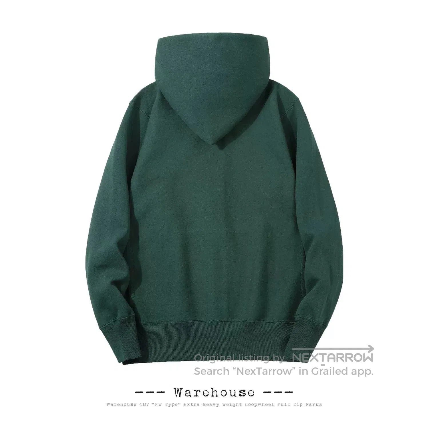 Warehouse Warehouse 487 Reverse Weave Fleece Zip Hoodie. Size US XL / EU 56 / 4 - 2 Thumbnail