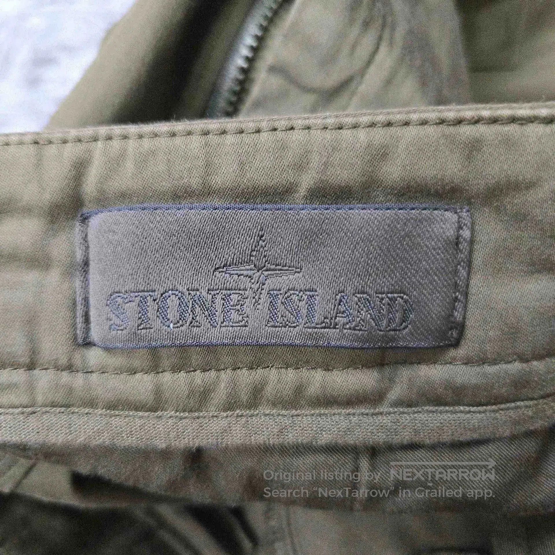 Stone Island stone island olive green cargo pants. Size US 31 - 3 Thumbnail
