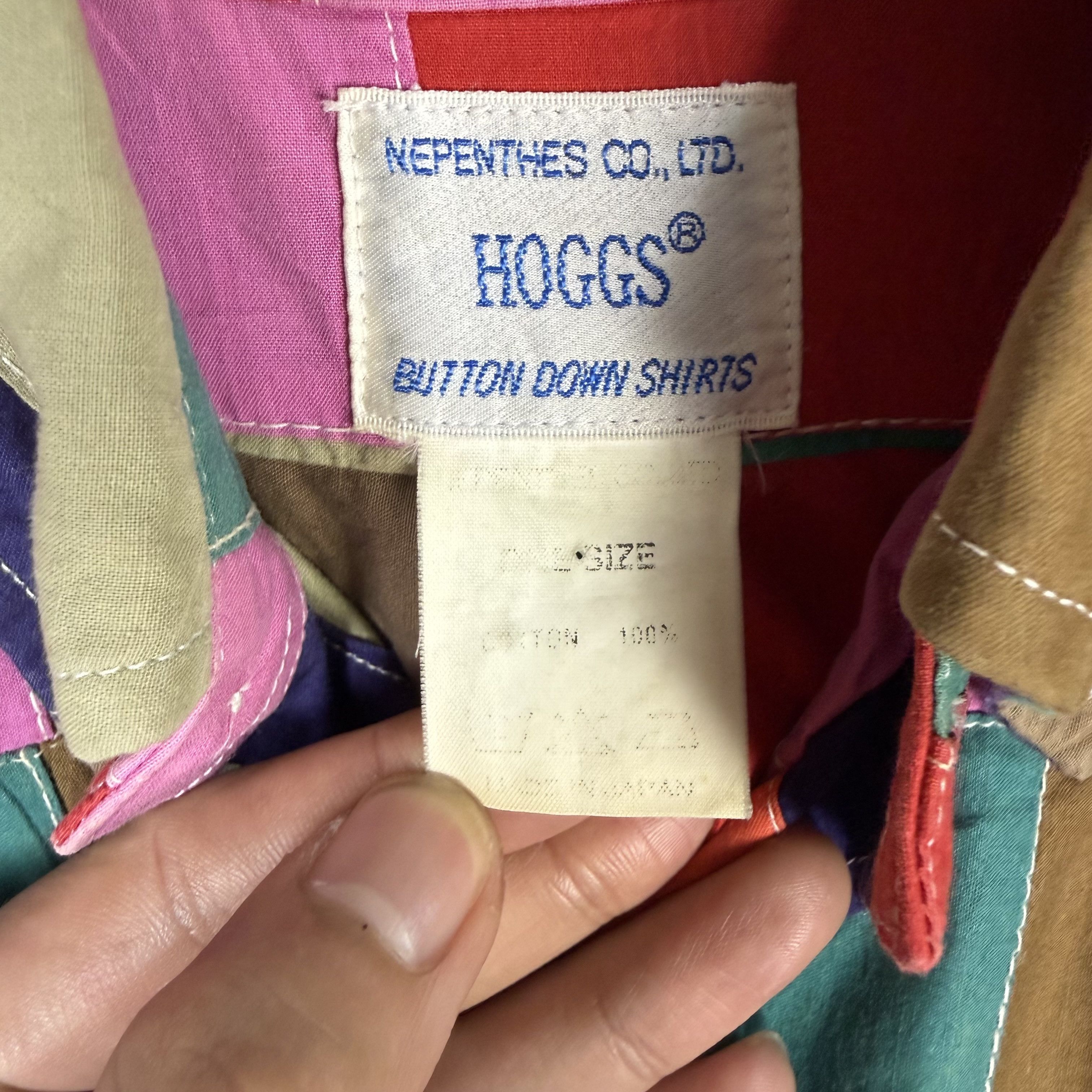 Nepenthes Nepenthes HOGGS Patch Work Button Down Shirt Size US M / EU 48-50 / 2 - 4 Thumbnail