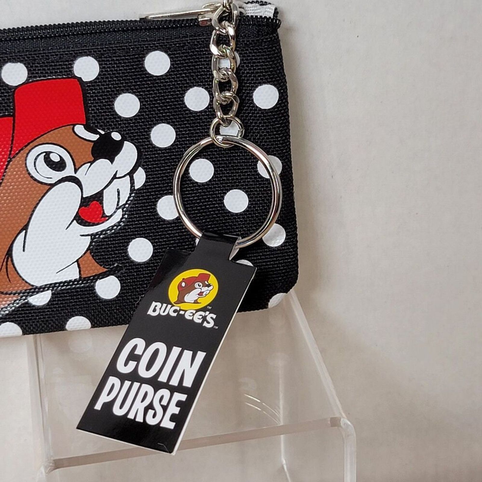 Other Buc-ee's Coin Pouch w/ Key Ring & ID Window - NWT Size ONE SIZE - 4 Thumbnail